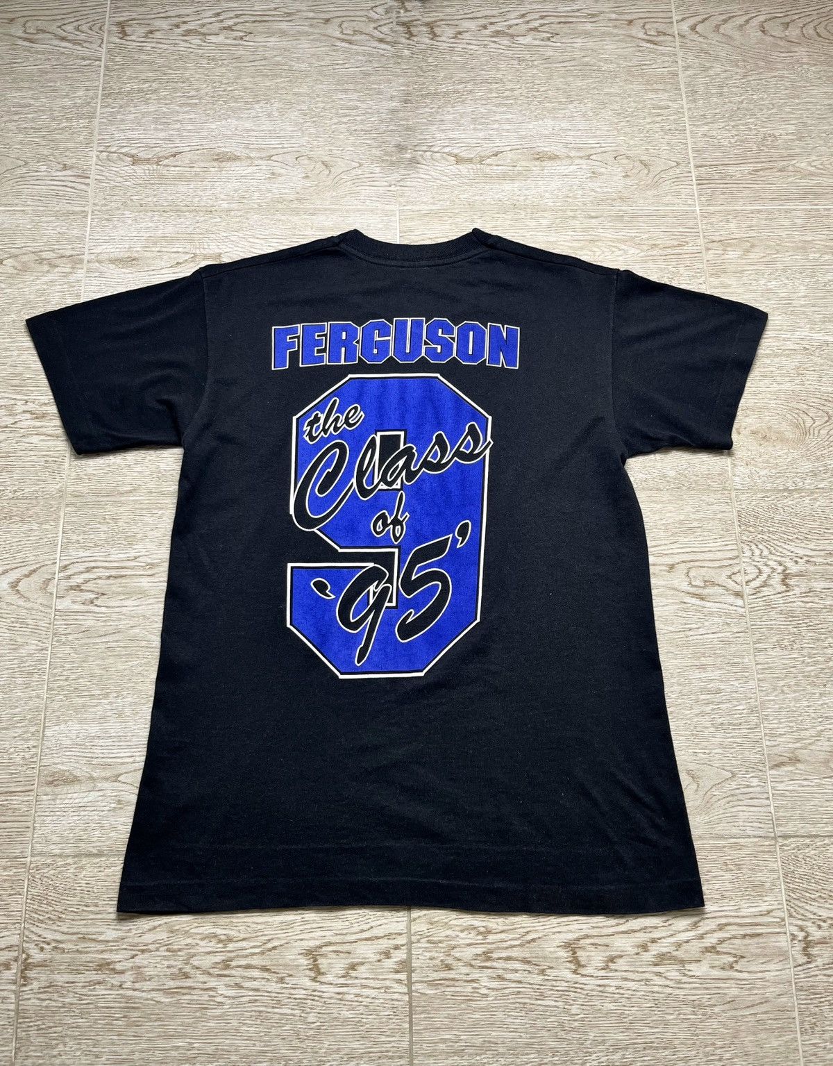 Vintage Rare 1995 Everton FEGURSON #9 The Flying Scotsman T-Shirt Size US M / EU 48-50 / 2 - 11 Thumbnail