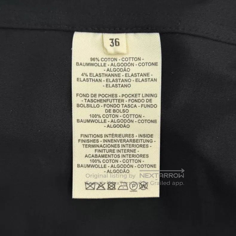 Hermes Hermes Black Half-Zip Short Sleeve Dress with Belt Size XS / US 0-2 / IT 36-38 - 6 Thumbnail