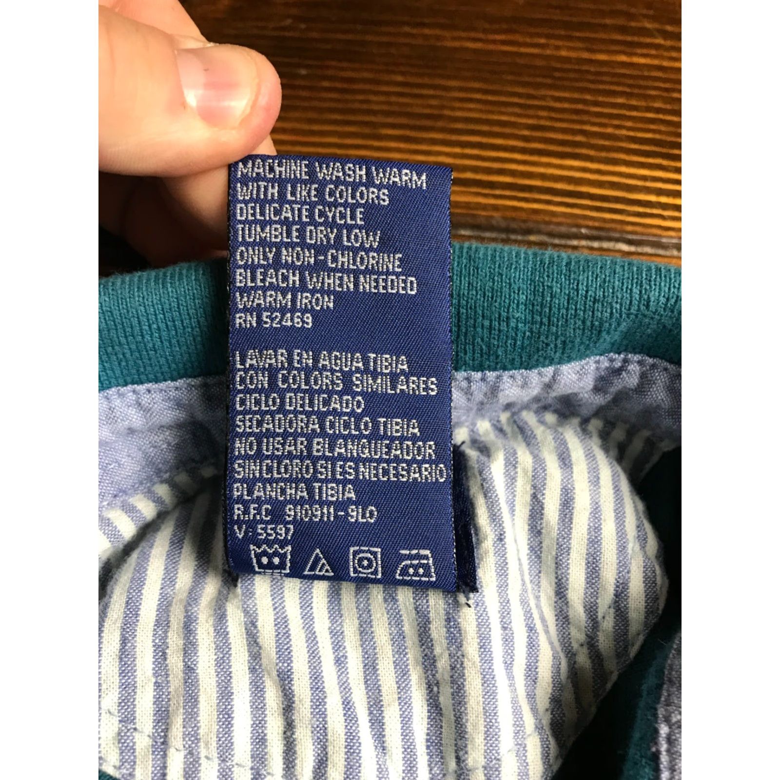 Catalina Catalina Polo Shirt Men Medium Teal Short Sleeve Modern Casual Set Regular Fit blue Size US M / EU 48-50 / 2 - 6 Thumbnail