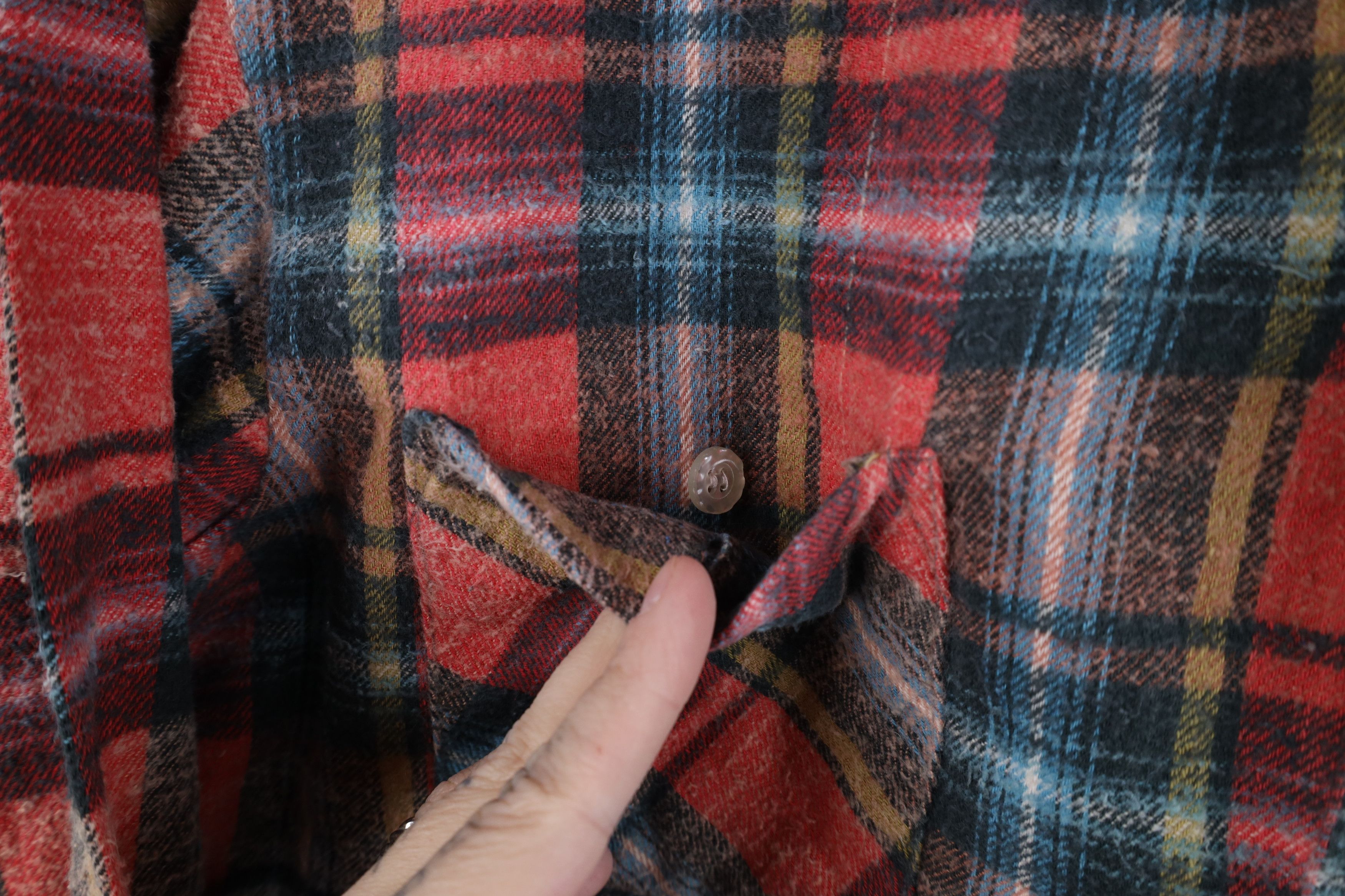 Vintage Vintage 70s Streetwear Flannel Collared Button Shirt Size US M / EU 48-50 / 2 - 6 Thumbnail