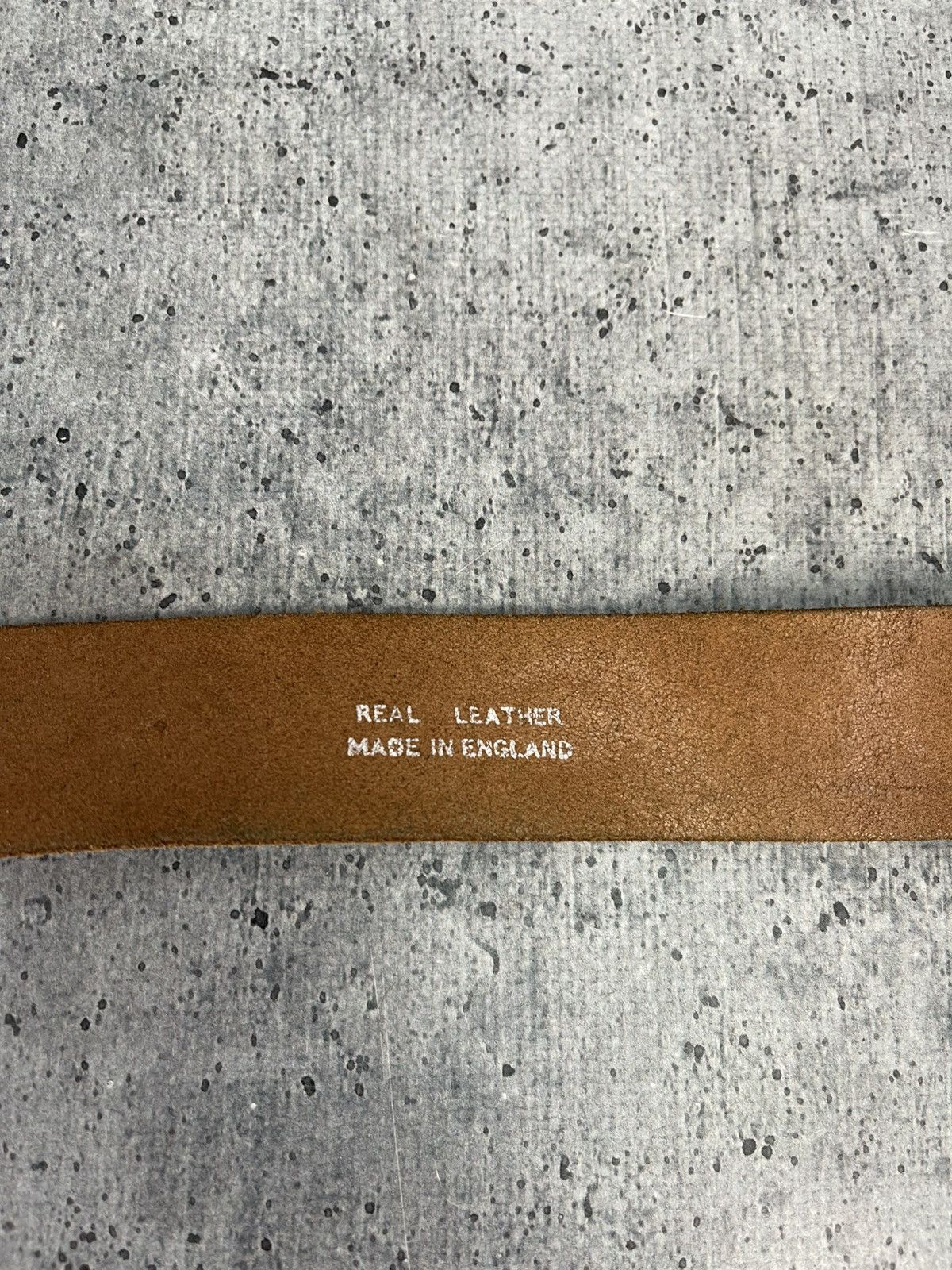 Japanese Brand Vintage Leather Y2K Avant-garde Distressed Brown Metal Belt Size ONE SIZE - 13 Thumbnail