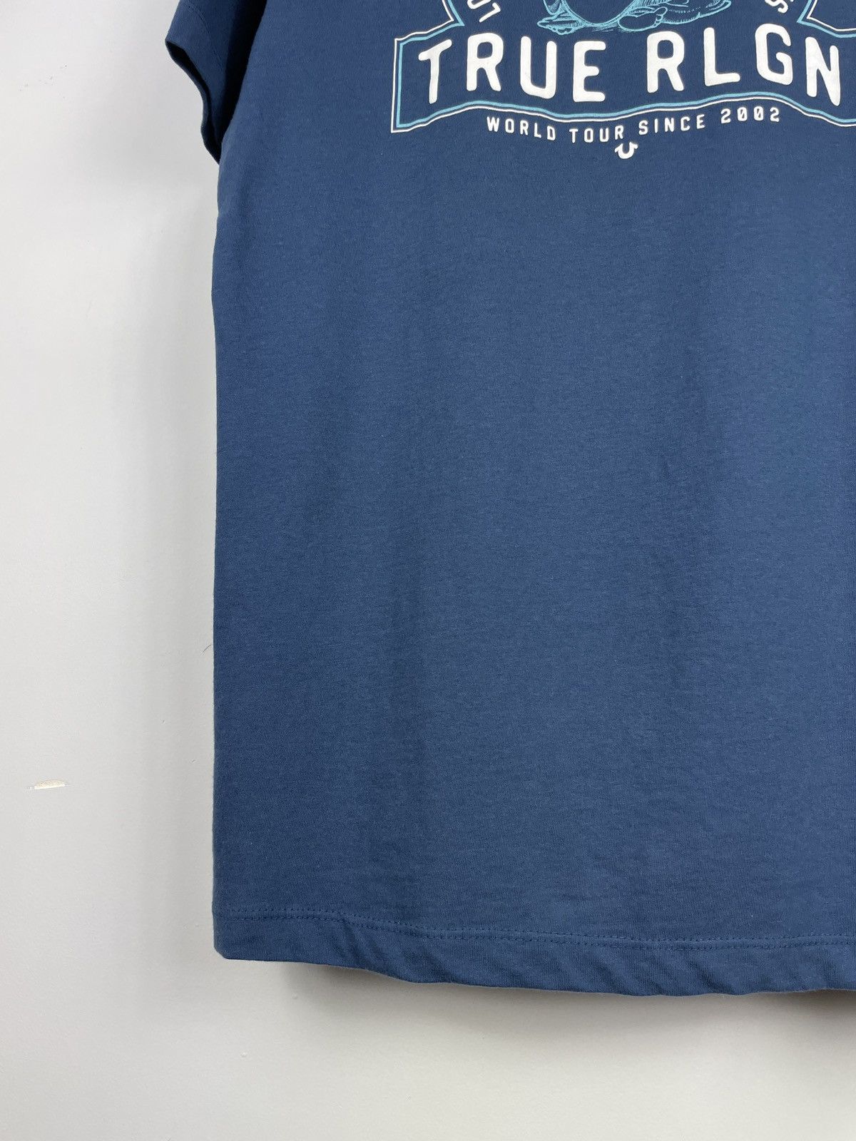 True Religion × Vintage True Religion Buddha Big Logo T-shirt Size US L / EU 52-54 / 3 - 5 Thumbnail