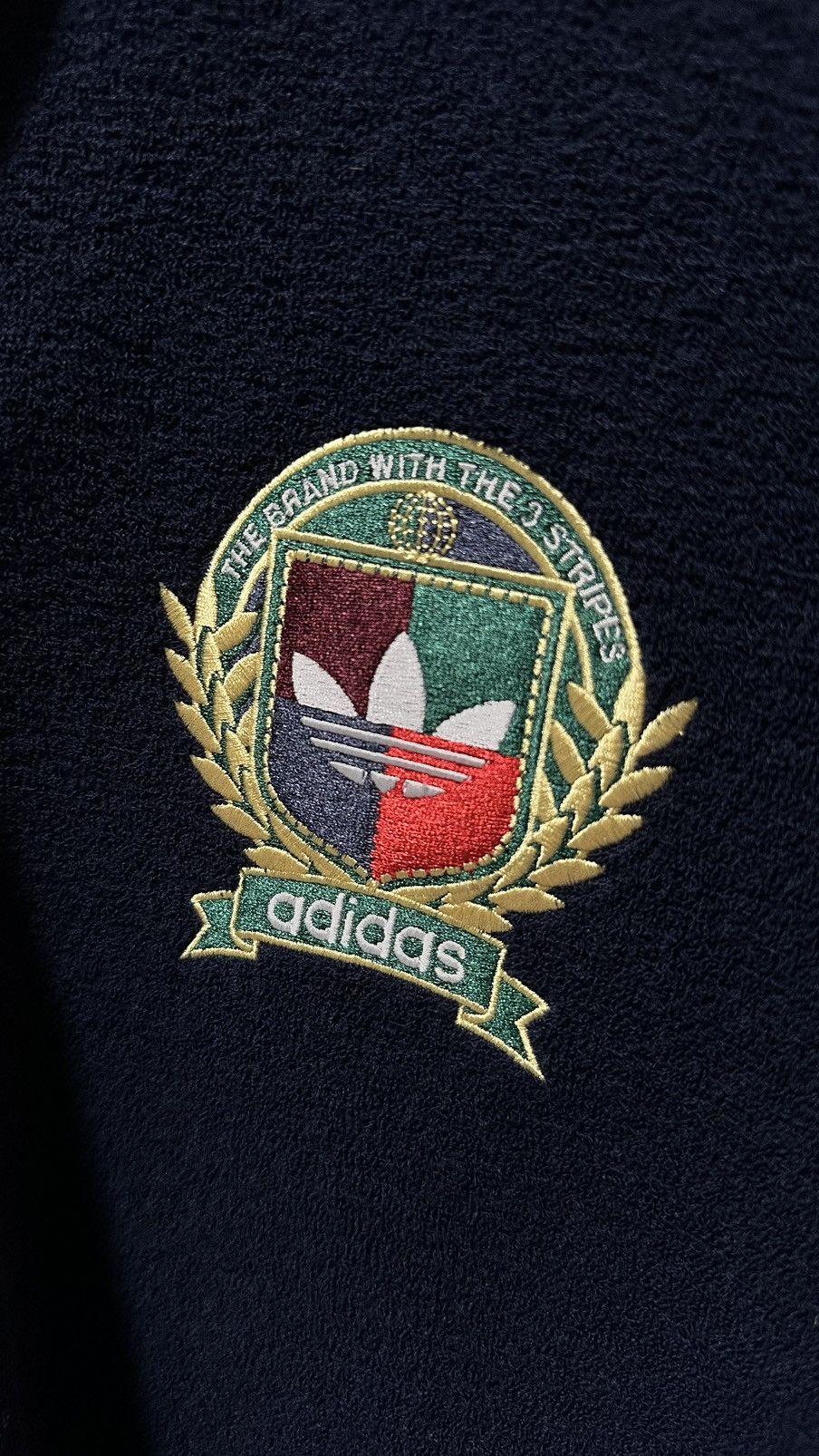 Adidas Adidas Rugby Quarter Zip Size US L / EU 52-54 / 3 - 3 Thumbnail