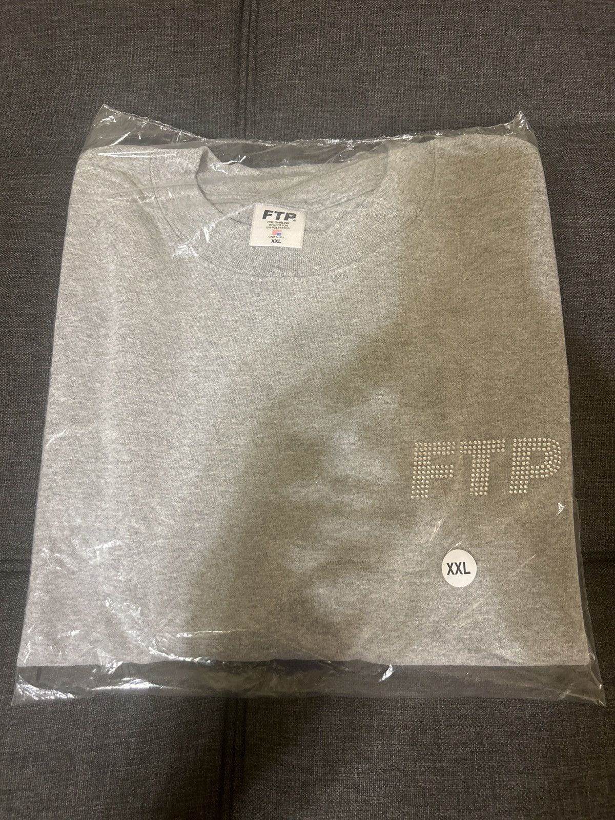 Fuck The Population FTP RHINESTONE LOGO TEE XXL Size US XXL / EU 58 / 5 - 3 Thumbnail