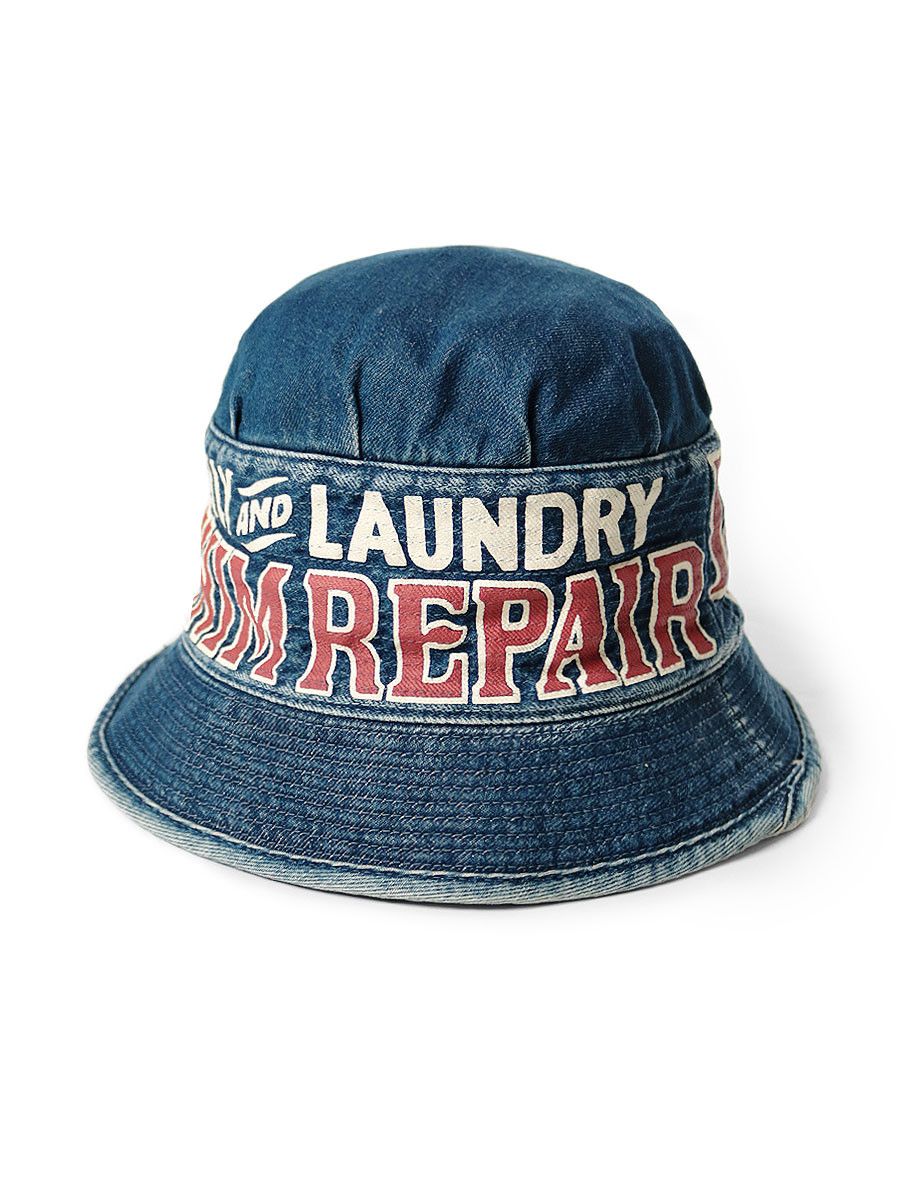 Kapital Kapital 11.5oz denim laundry HAT Size ONE SIZE - 4 Thumbnail