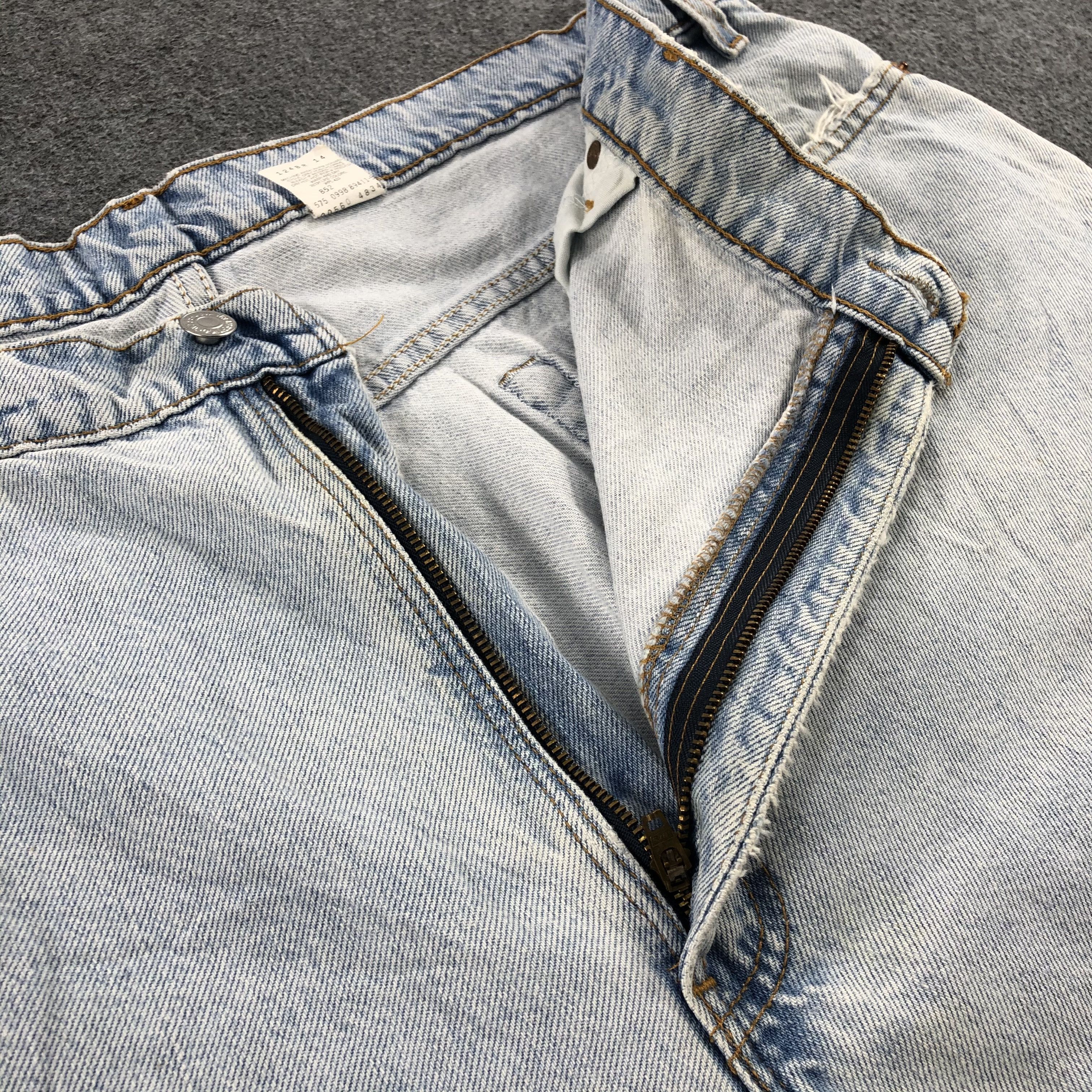 Levi's × Vintage Vintage 90s Light Wash Levis 560 Jeans-JM1894 Size US 41 - 8 Thumbnail