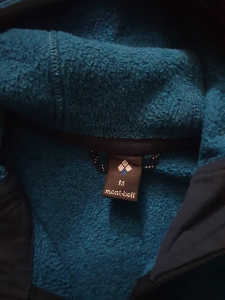 Montbell Montbell hiking teal blue hoodie Sweater Size M / US 6-8 / IT 42-44 - 2 Thumbnail
