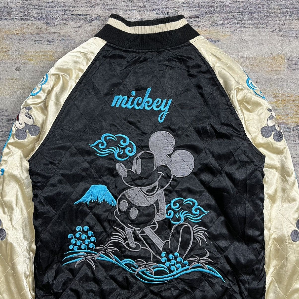 Disney Vintage 90s Disney velvet reversible souvenir sukajan jacket Size M / US 6-8 / IT 42-44 - 10 Thumbnail