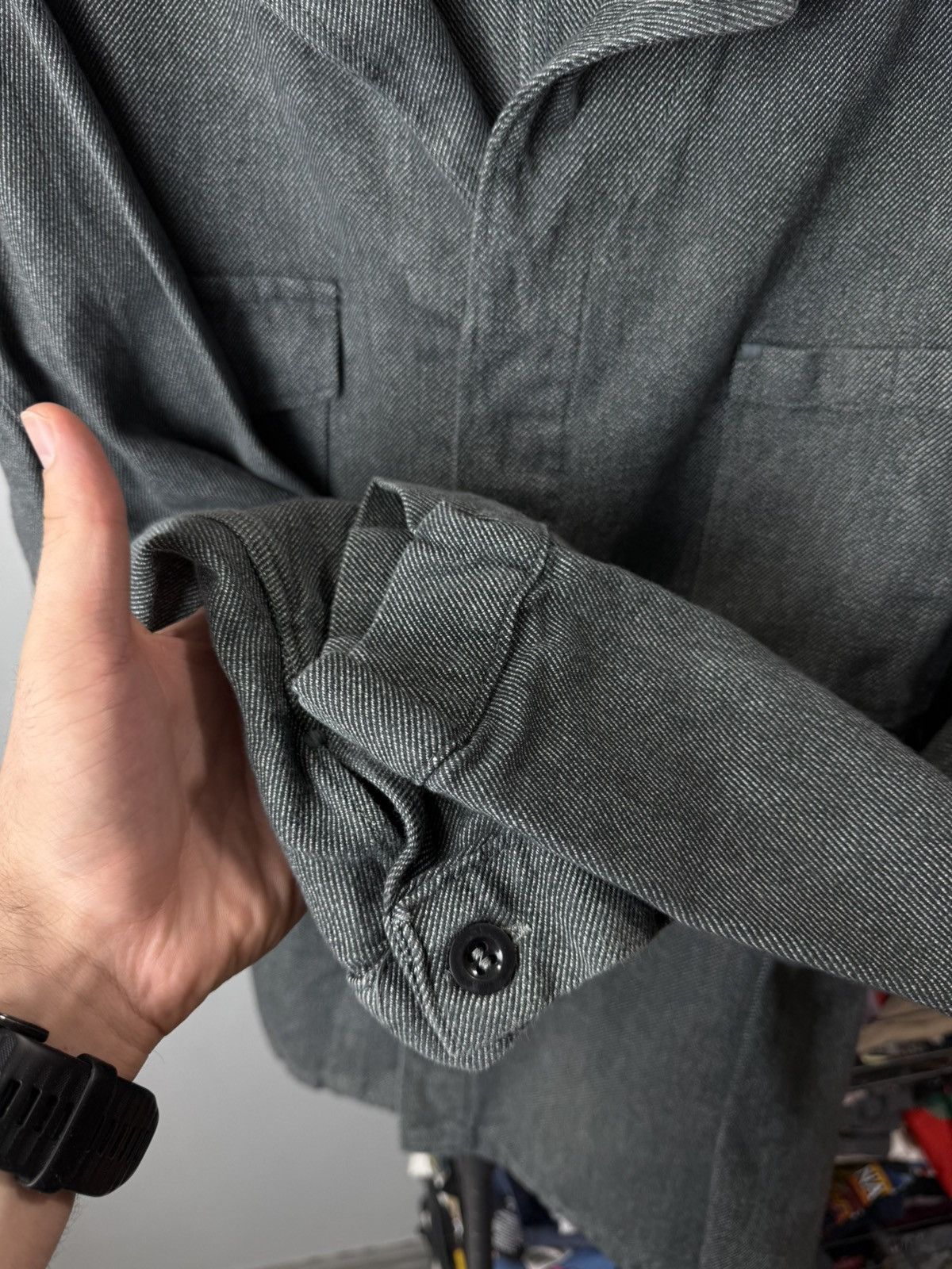 Le Laboureur Rare! 70’s Vintage France Work Jacket Military Size US L / EU 52-54 / 3 - 9 Thumbnail
