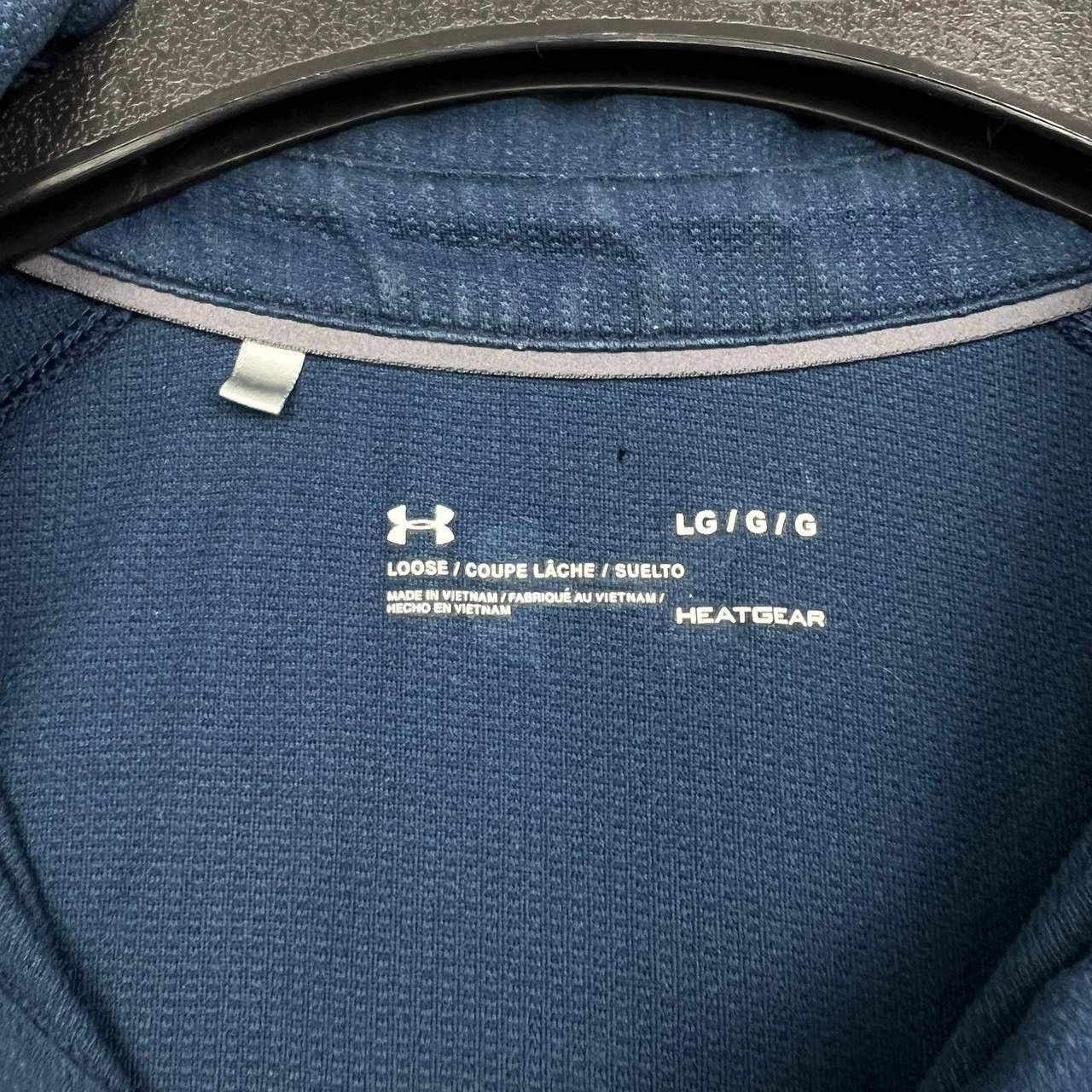 Under Armour Under Armour Golf Polo Shirt Men Blue Heatgear Collared L Size US L / EU 52-54 / 3 - 5 Thumbnail