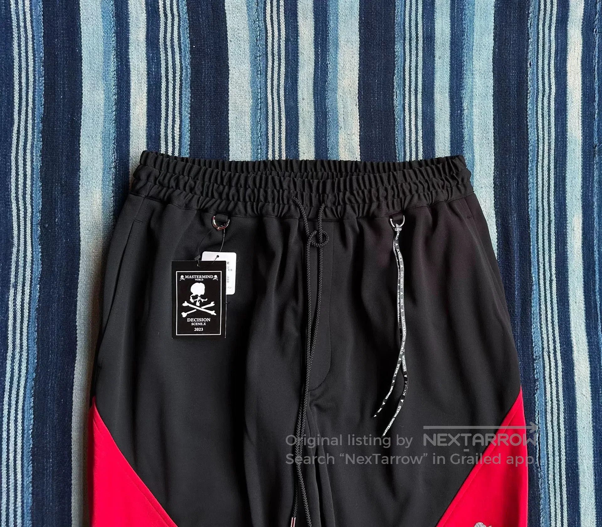 Mastermind Japan mastermind japan athletic jogger pants with logo. Size US 32 / EU 48 - 3 Thumbnail