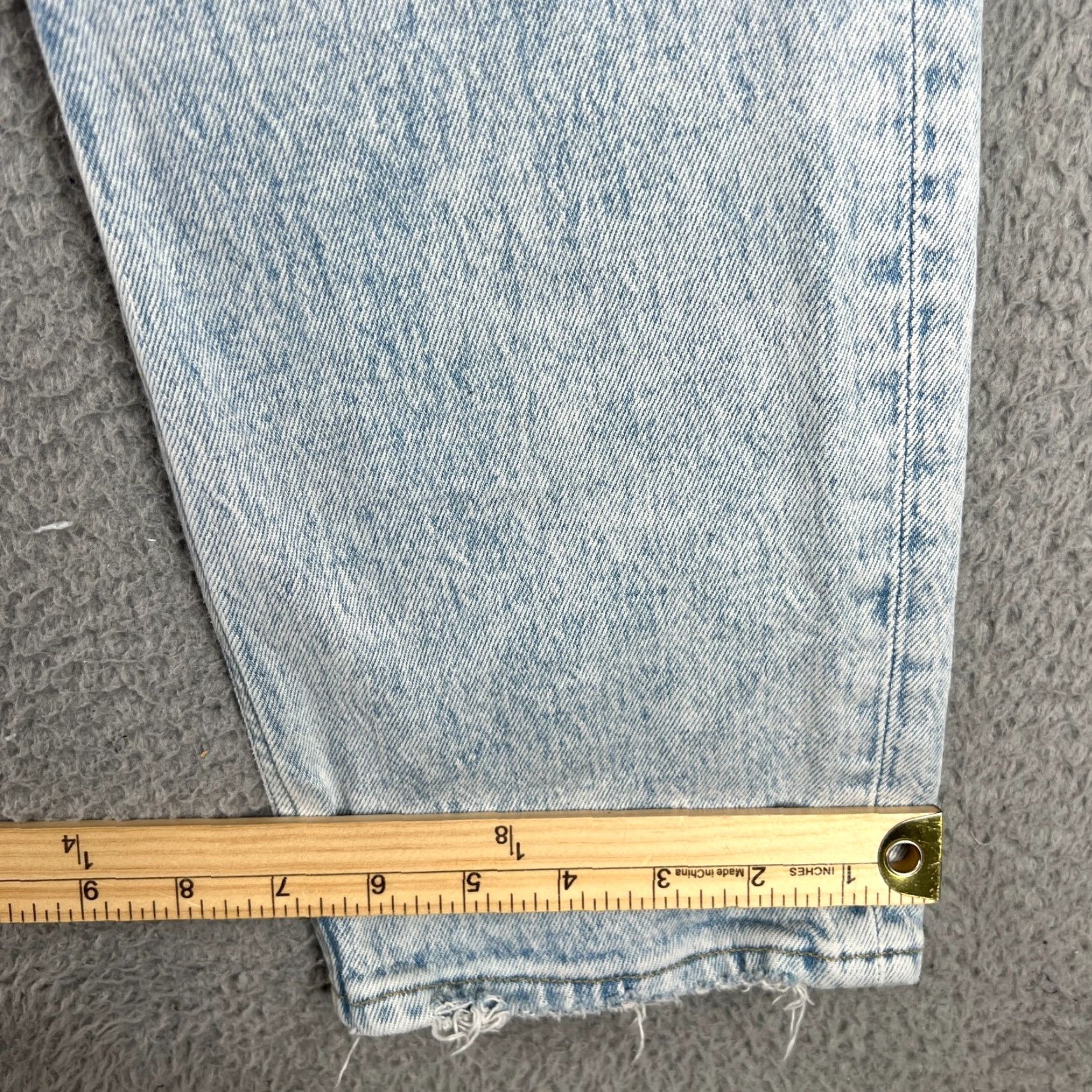 Abercrombie & Fitch Abercrombie & Fitch Jeans Women 0 25 Blue 90s Straight High Rise Denim Vintage No 5-Pocket Womens Wide Range of Seasons Size 25" / US 0 / IT 36 - 2 Thumbnail