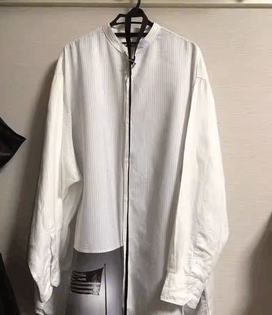 Raf Simons robert mapplethorpe x raf simons ss17 white button up