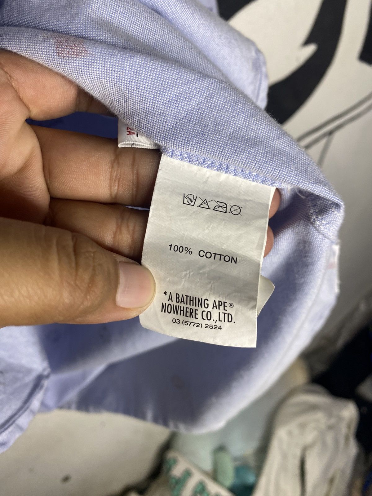 Aape Aape shirt oxford Size US M / EU 48-50 / 2 - 8 Thumbnail