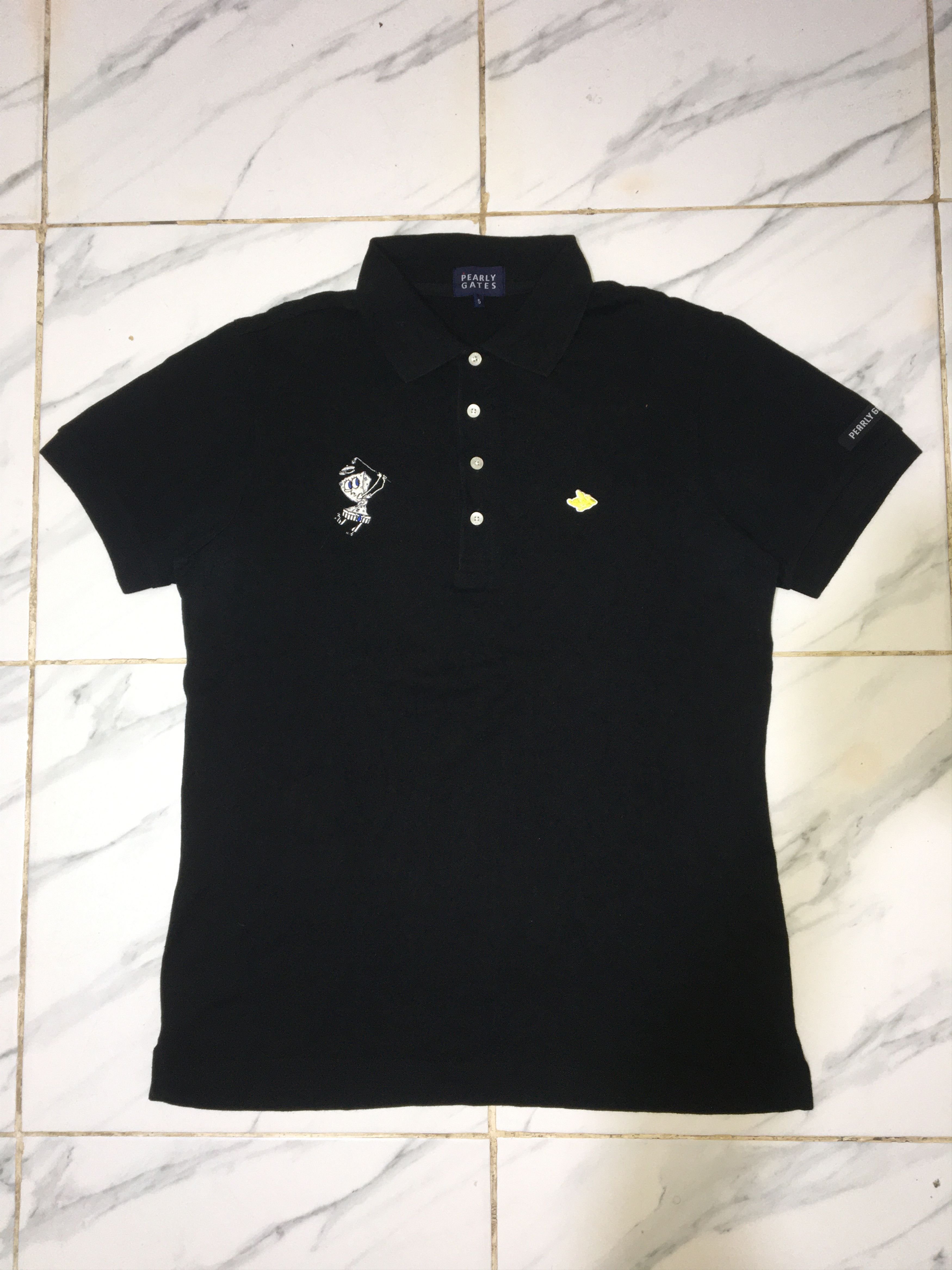 Designer PEARLY GATES x SPONGEBOB POLO SHIRT Size US L / EU 52-54 / 3 - 1 Thumbnail