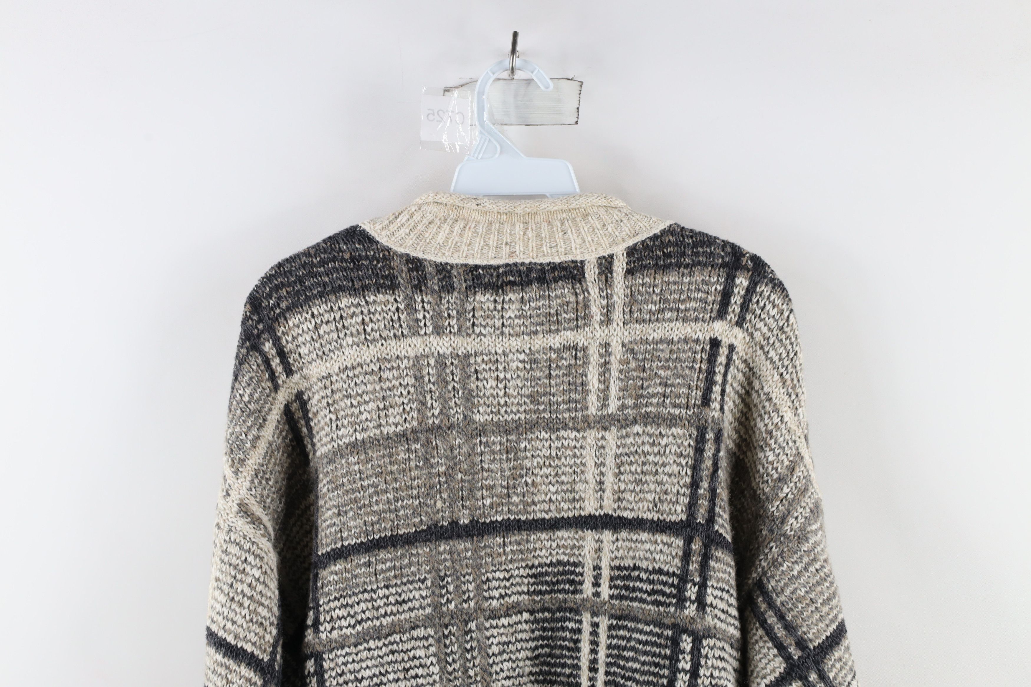 Vintage Vintage 90s Streetwear Marled Knit Heavyweight Sweater USA Size US M / EU 48-50 / 2 - 6 Thumbnail