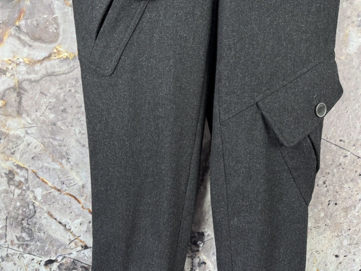 Eleventy Eleventy Women’s Black Wool Cargo Pants Italy Size EU 38 Size 28" / US 6 / IT 42 - 4 Thumbnail