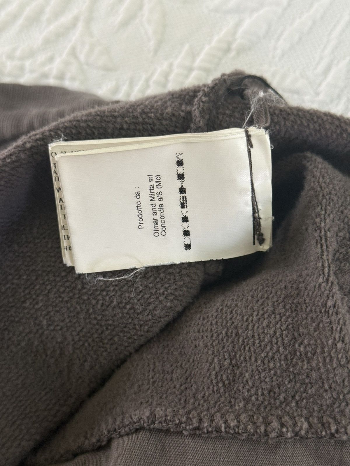 Rick Owens Rick Owens Dark Dust Asymmetrical Zip Mollino Sweatshirt Size US M / EU 48-50 / 2 - 11 Thumbnail