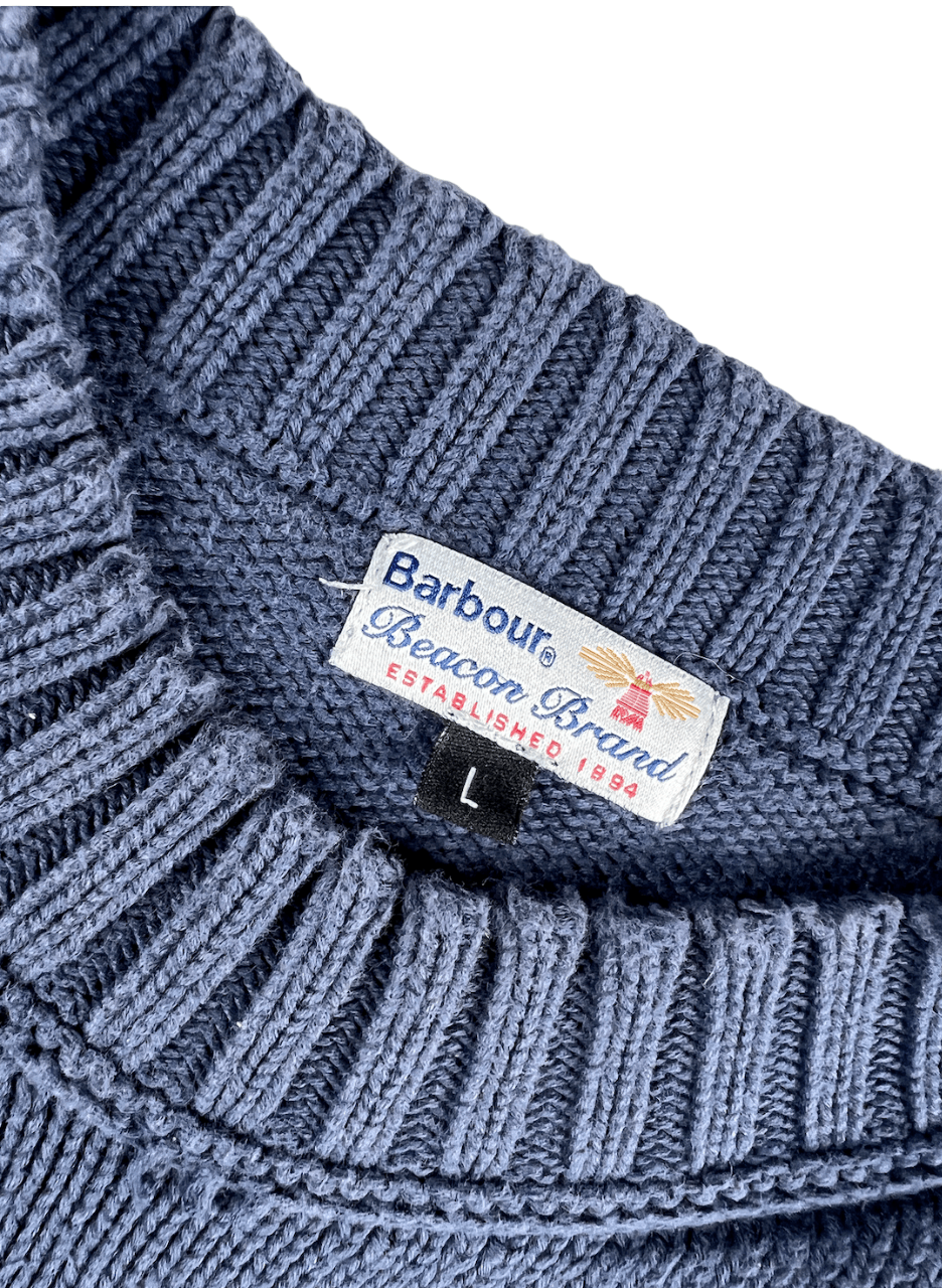 Barbour × Vintage Vintage Barbour Sweater Size US L / EU 52-54 / 3 - 4 Thumbnail