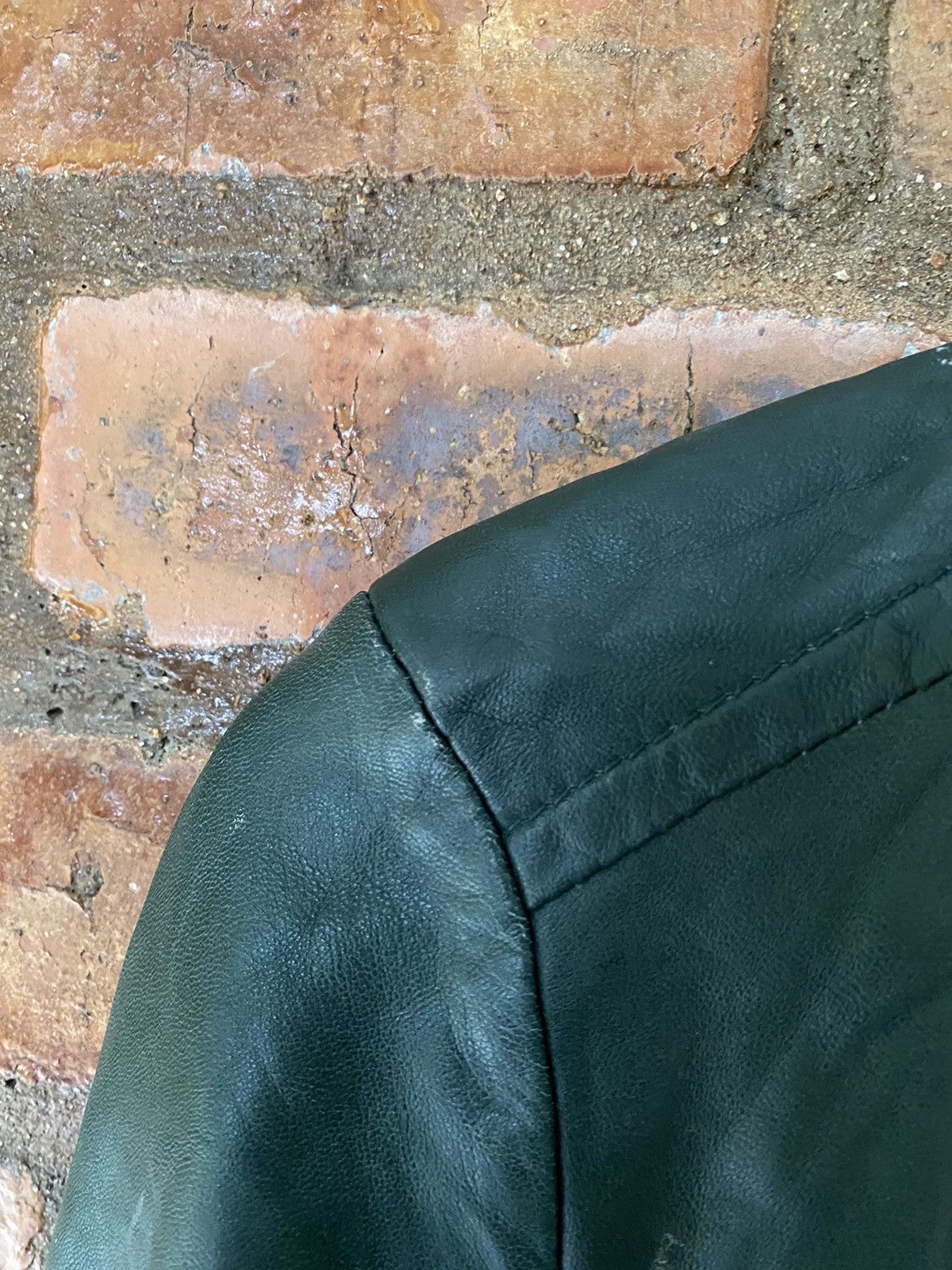 If Six Was Nine 2000s LUCA Japan hybrid Sheepskin leather jacket Size S / US 4 / IT 40 - 7 Thumbnail