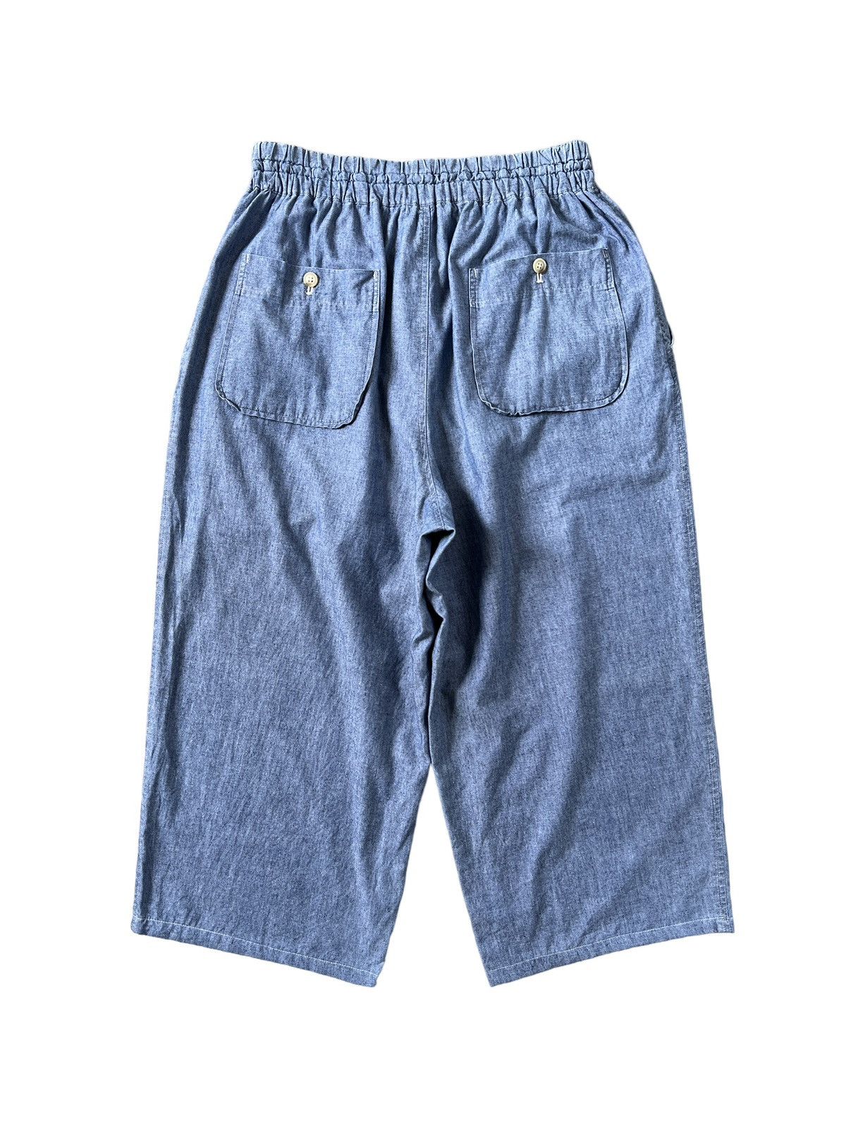 Comme des Garcons Homme Vintage Comme des Garçons Homme Drawstrings Cropped Pants Size US 31 - 2 Thumbnail