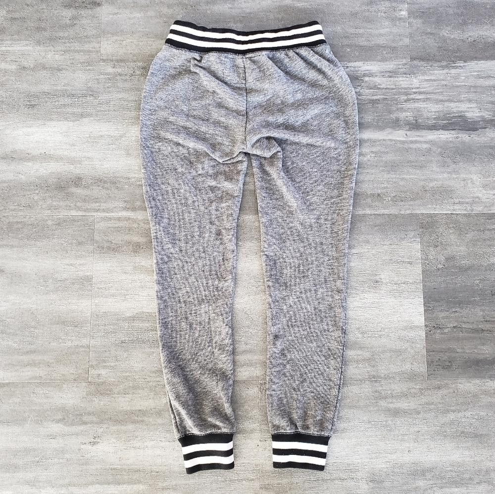 City Streets Grey Black Heathered City Streets Banded Sweats Size 26" / US 2 / IT 38 - 2 Thumbnail