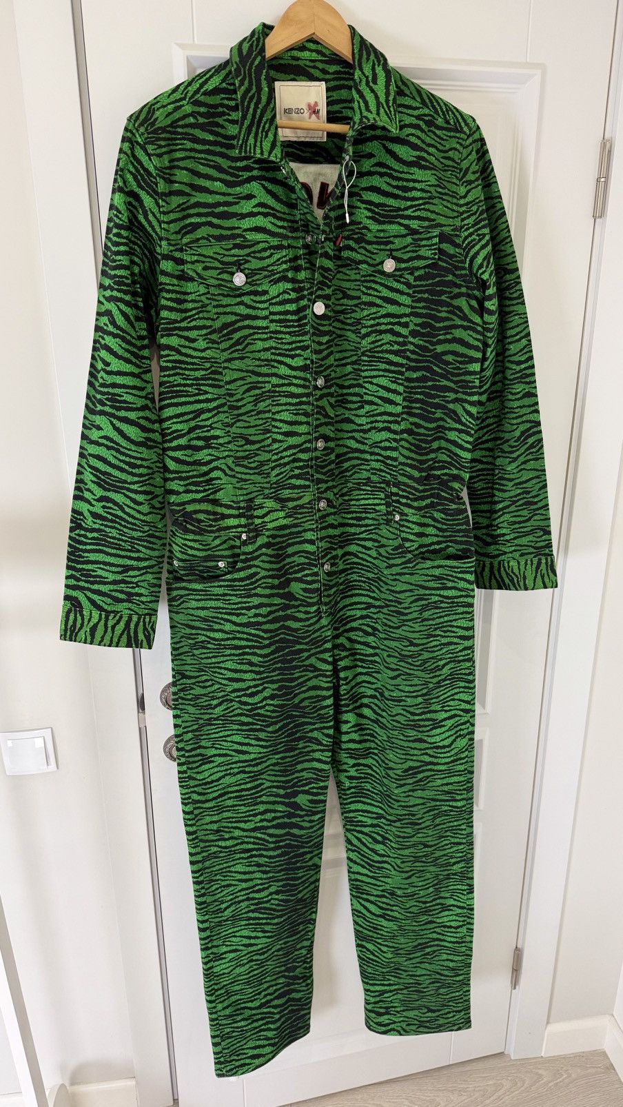 Kenzo Kenzo Jungle HM Tiger Print Jumpsuit Size US 34 / EU 50 - 6 Thumbnail