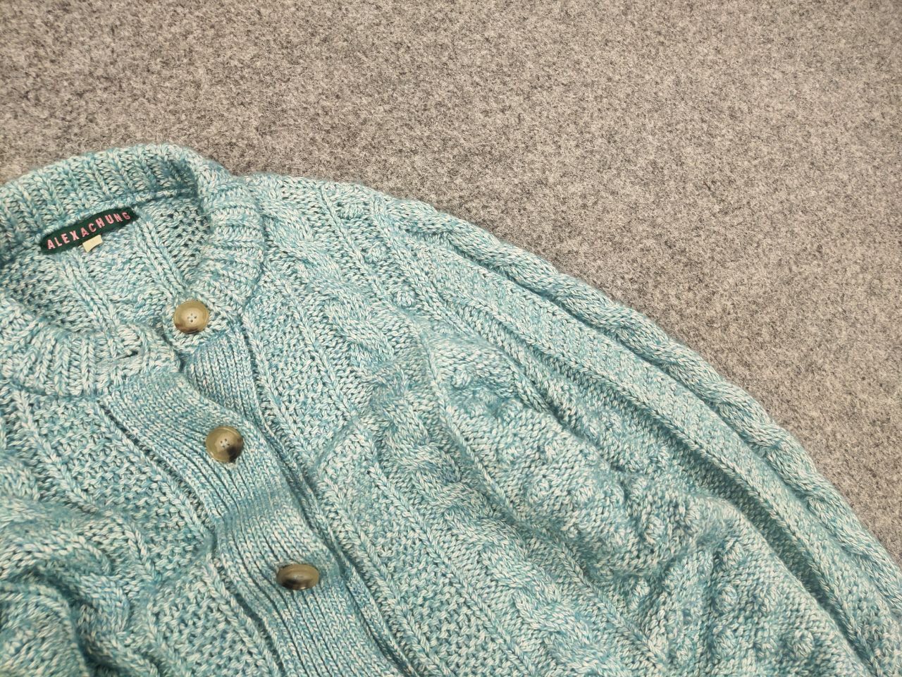 Alexa Chung Alexa Chung Design Knit Button Long Cardigan Wool Blend Size S / US 4 / IT 40 - 7 Thumbnail