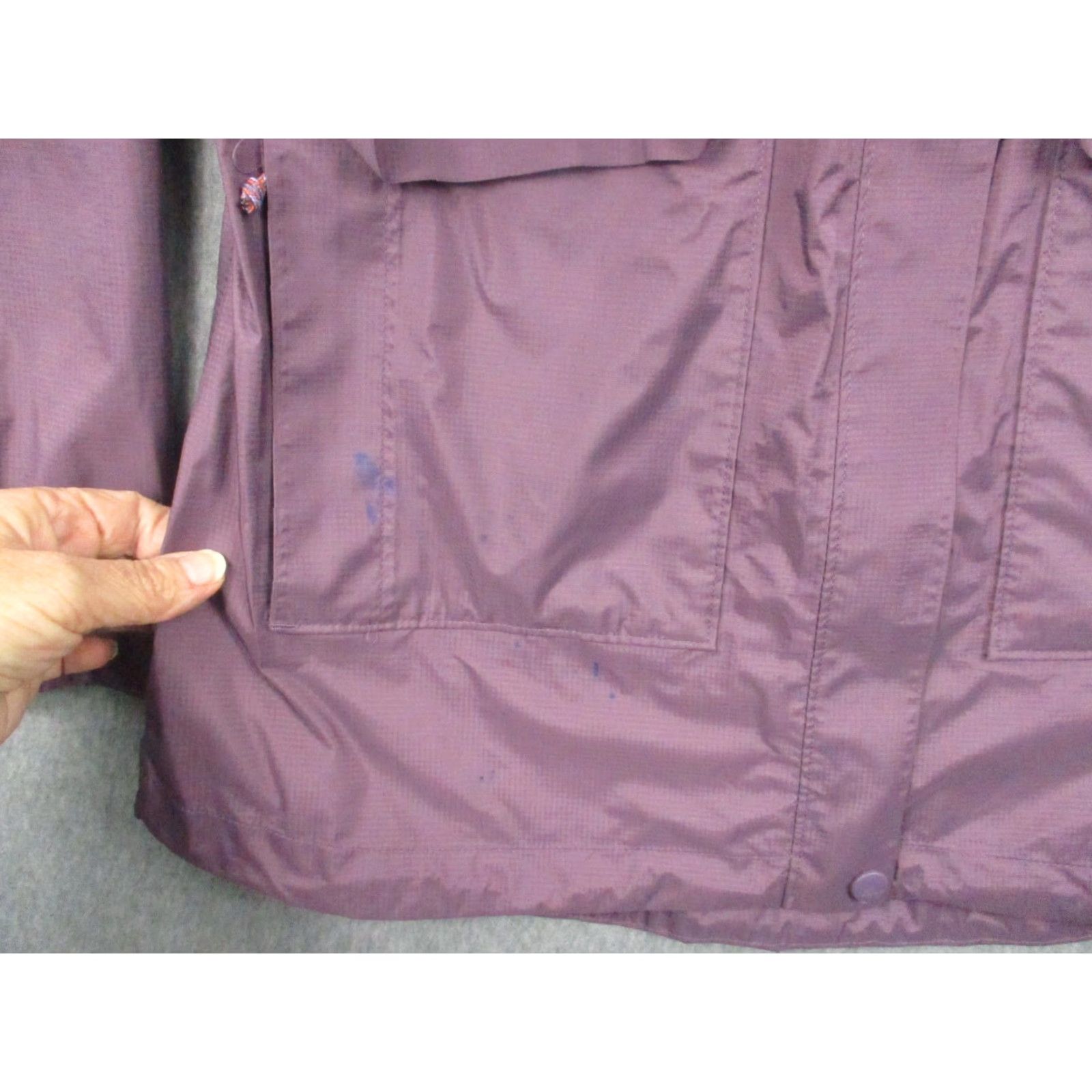 Marmot Marmot Jacket Womens Medium Purple Hooded Rain Coat Lightweight Outdoor L36600 Size M / US 6-8 / IT 42-44 - 7 Thumbnail