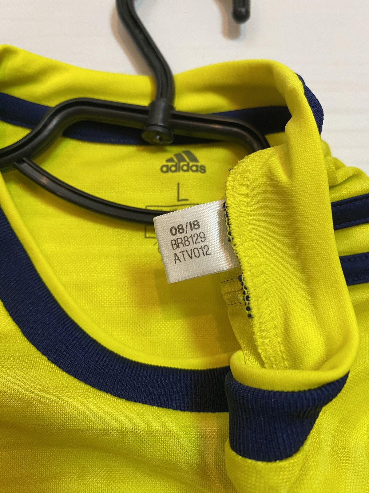 Adidas Adidas Scotland 2018 Away Jersey Soccer Football T Shirt Size US L / EU 52-54 / 3 - 4 Thumbnail