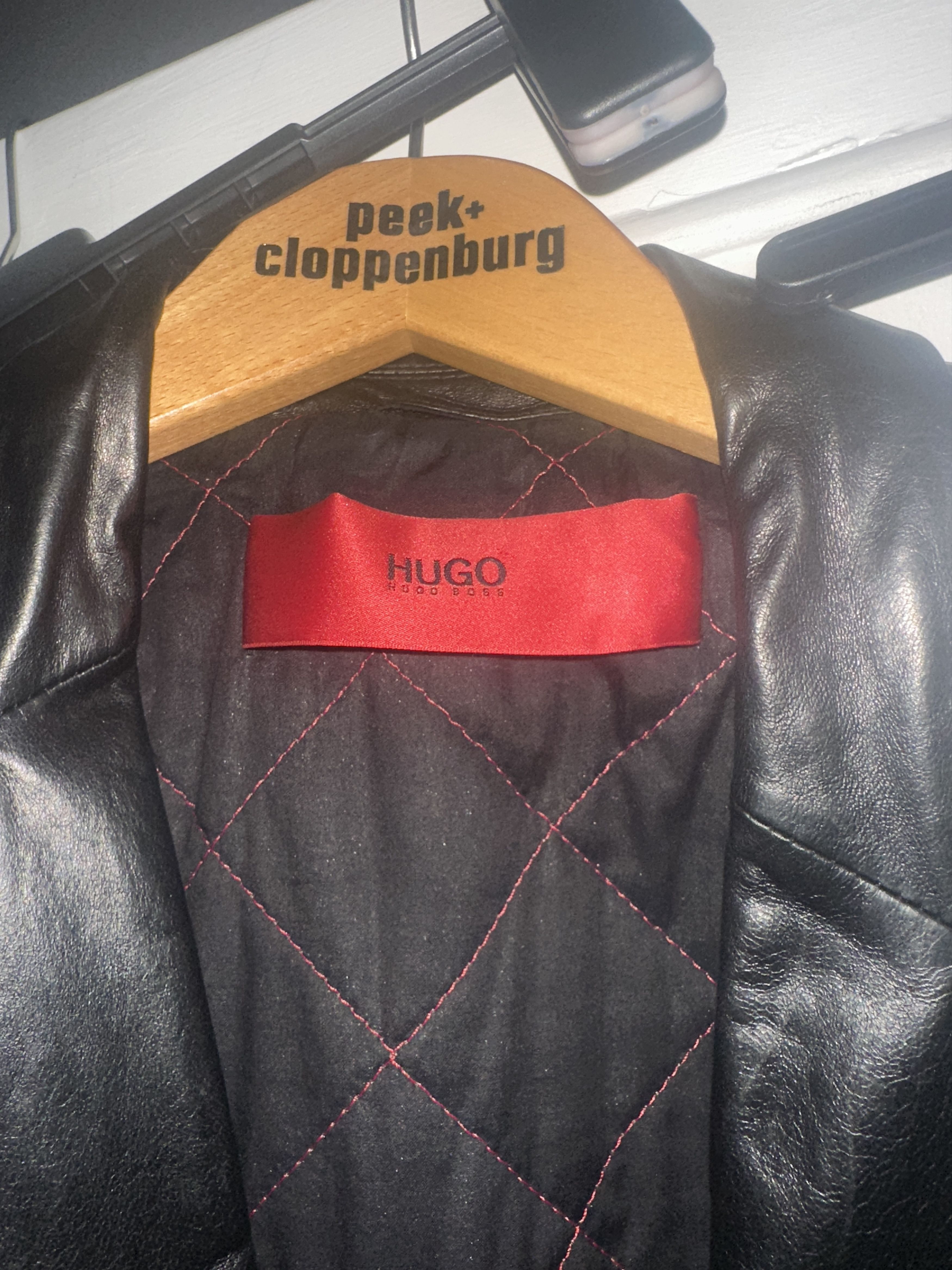 Hugo Boss Hugo Boss Lamp Leather Blazer Size 48L - 3 Thumbnail