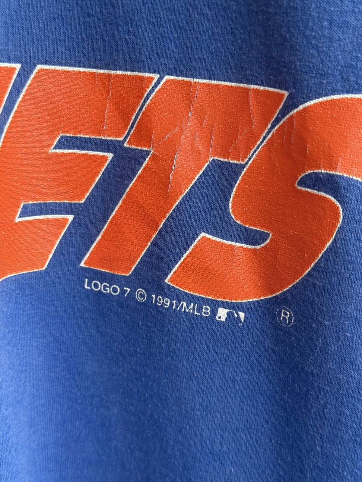 MLB new york mets 1991 t shirt Size US L / EU 52-54 / 3 - 4 Thumbnail