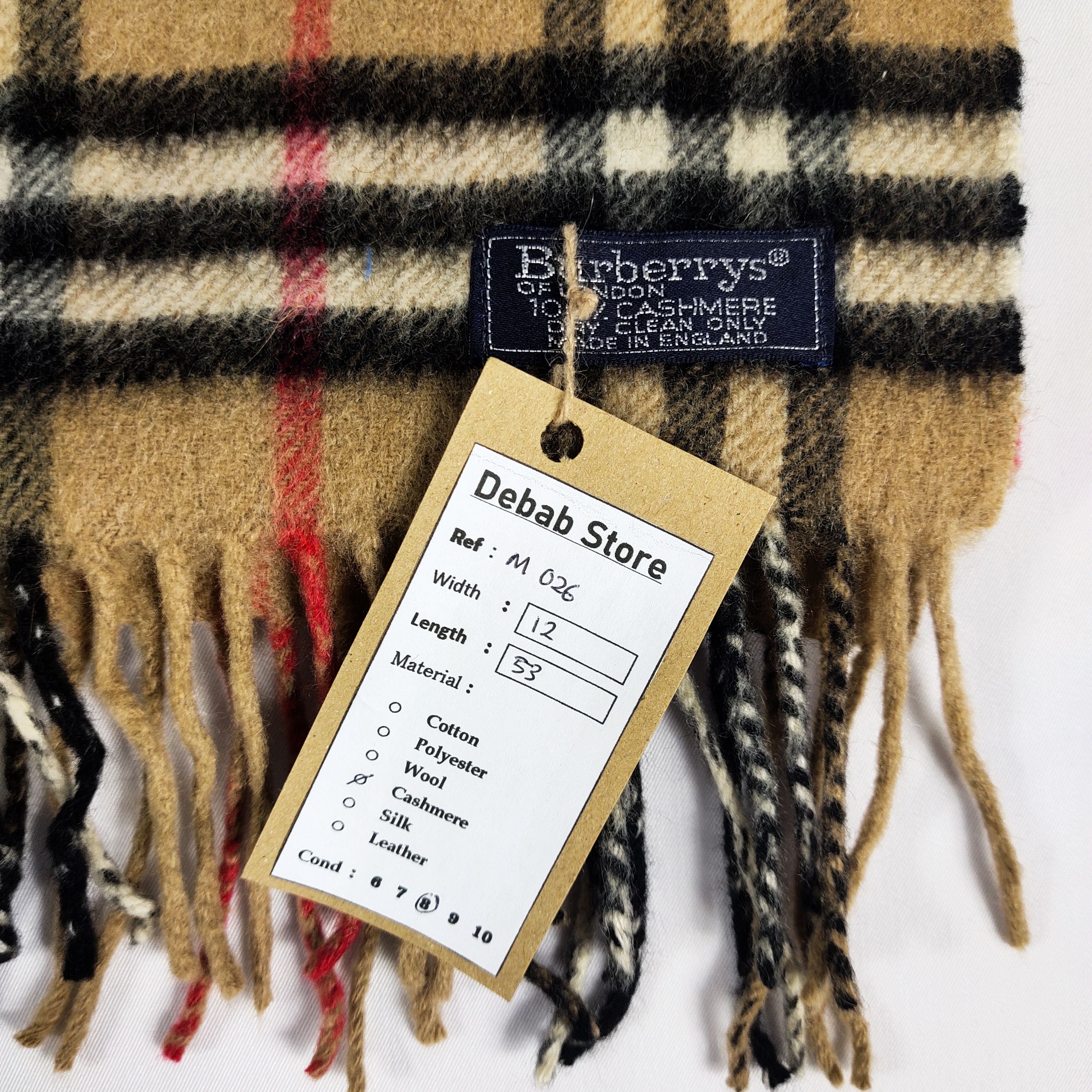 Burberry Burberry Scarf / Muffler / Neckwear M026 Size ONE SIZE - 3 Thumbnail