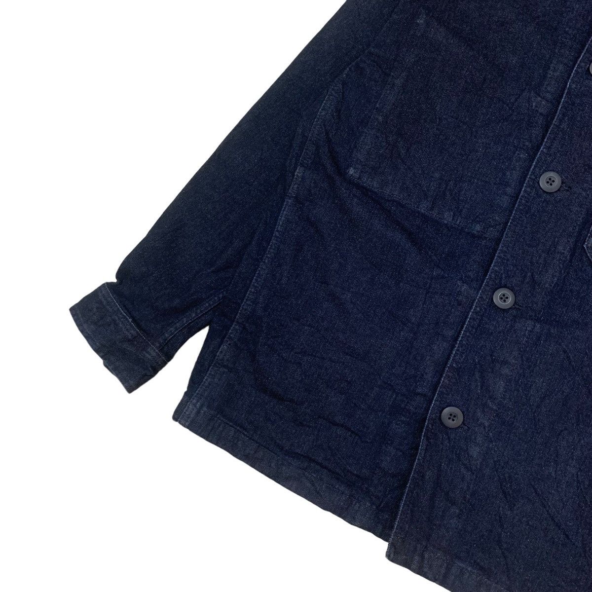 Indigo Vintage Uniqlo Indigo Denim Button Jacket Size US M / EU 48-50 / 2 - 5 Thumbnail