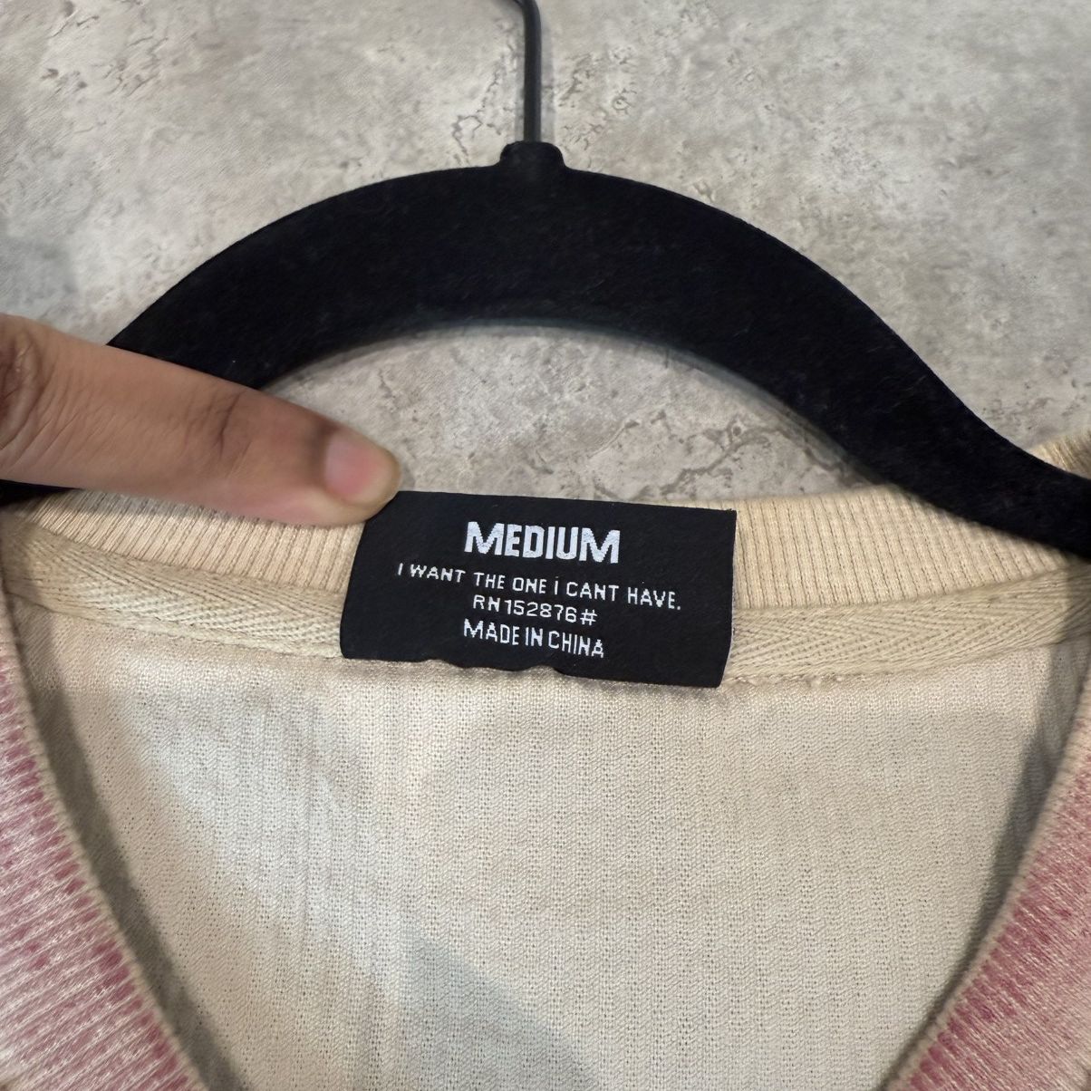 Pleasures PLEASURES Pink Overwashed Corduroy Vest Size US M / EU 48-50 / 2 - 7 Thumbnail