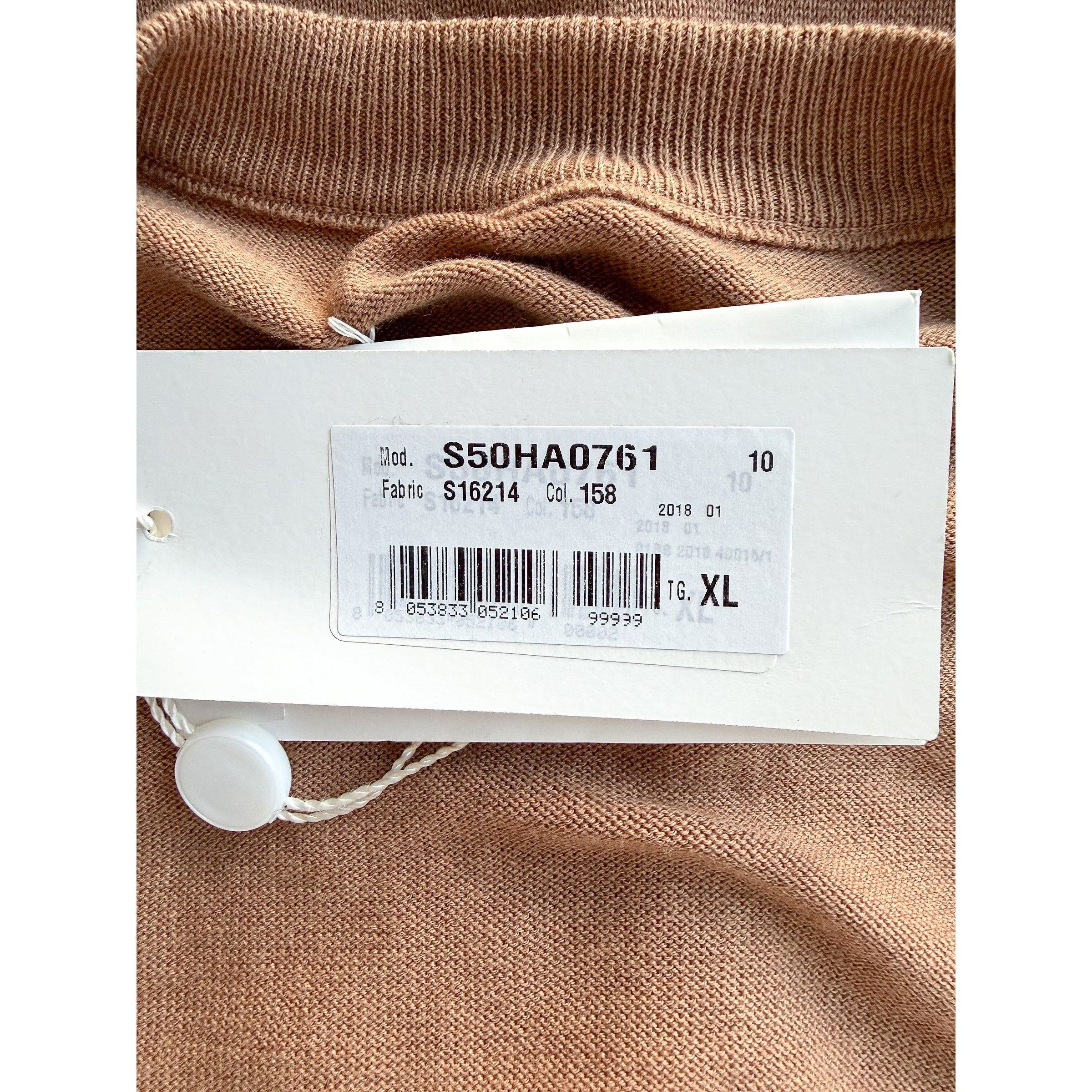 Maison Margiela MAISON MARTIN MARGIELA Brown Cotton Wool Cardigan With Elbow Size US XL / EU 56 / 4 - 8 Thumbnail