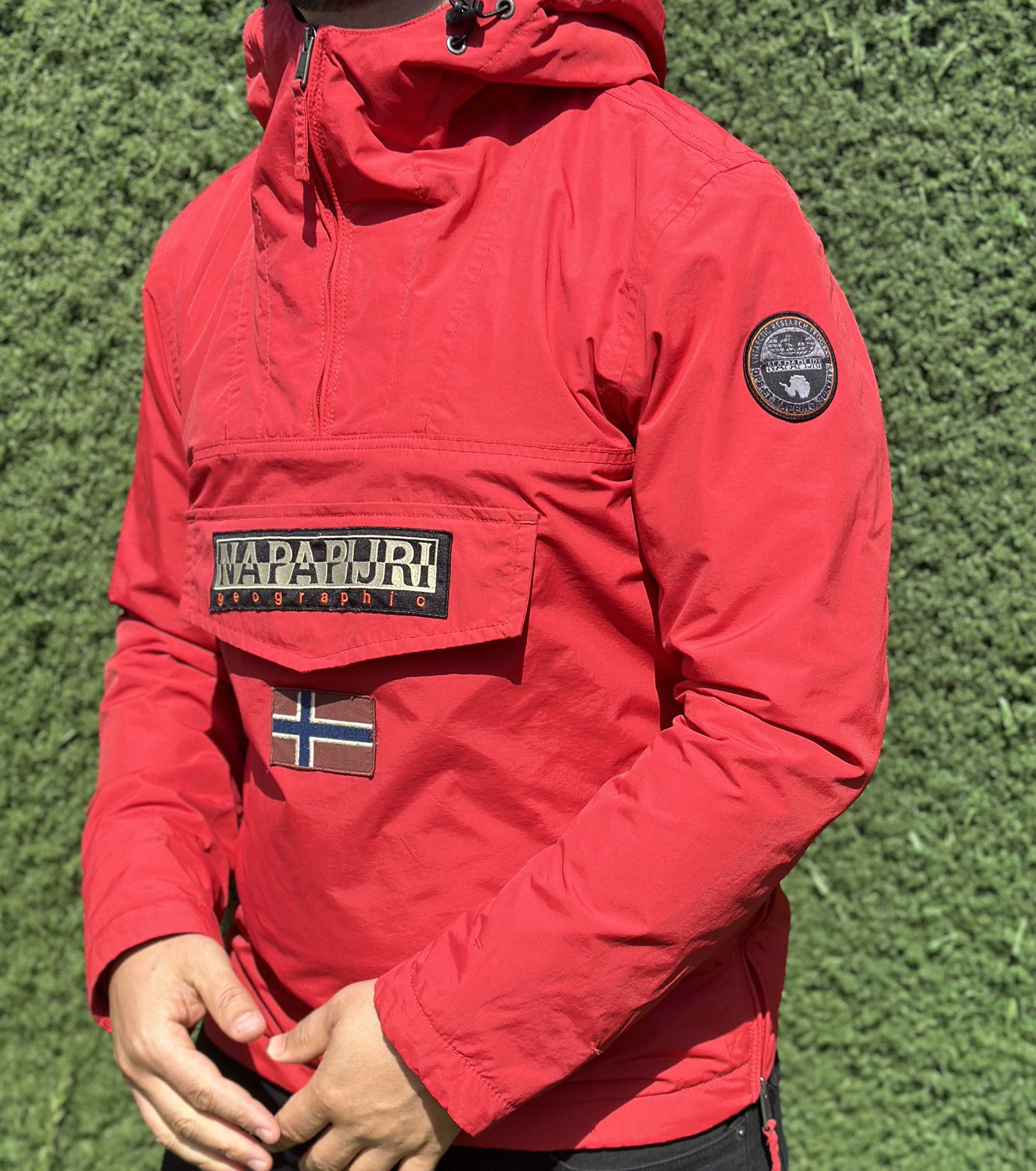 Napapijri Napapijri Skidoo Taped Seams Wind Bomber Windbreaker Size S Size US S / EU 44-46 / 1 - 6 Thumbnail