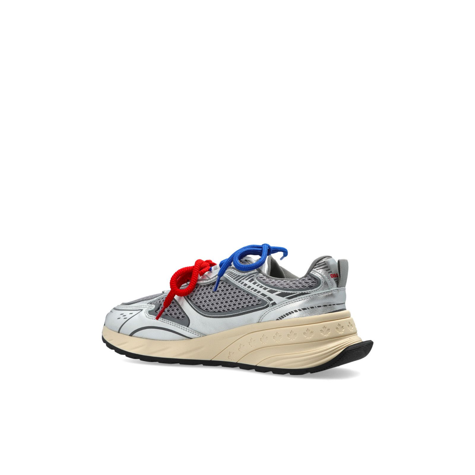 Dsquared2 DSQUARED2 Sprinter Silver Sneakers New & Authentic (Women's Size US 8.5 / IT 38.5 - 3 Thumbnail