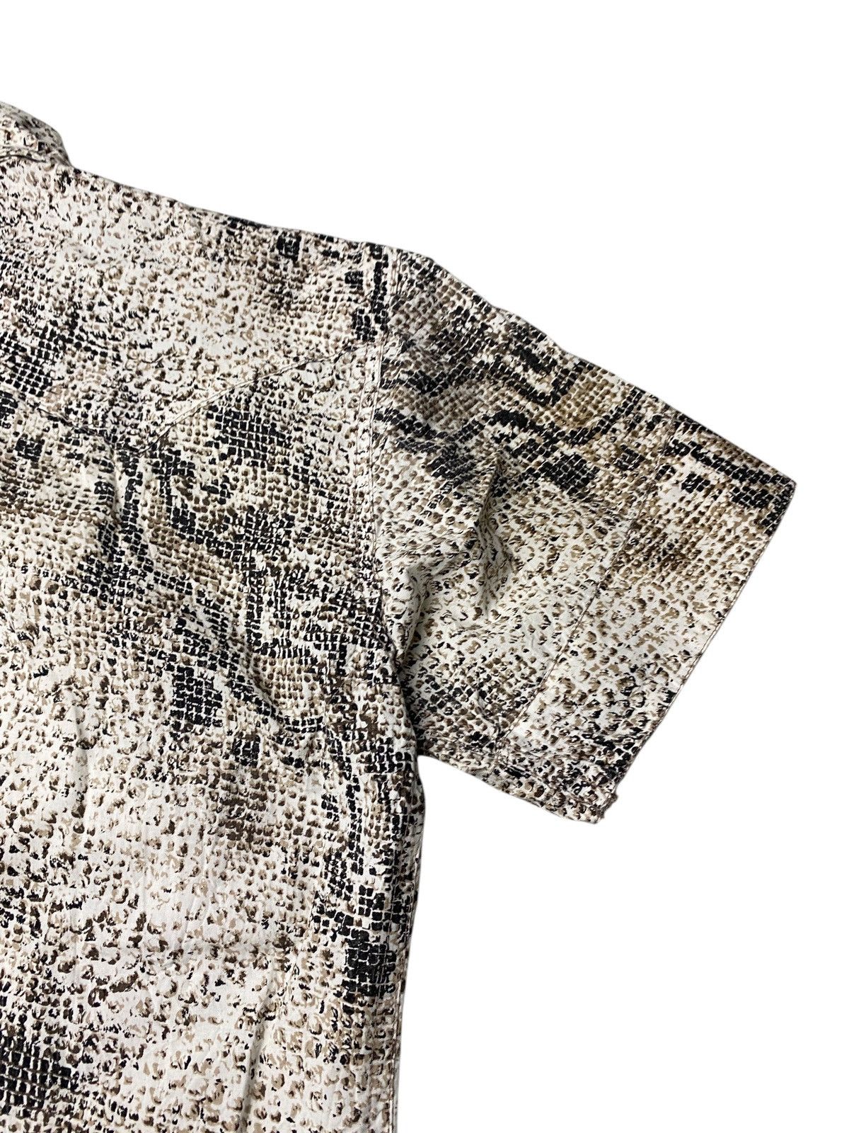 14th Addiction 2000's Semantic Design Snakeskin Pattern Shirts Size US M / EU 48-50 / 2 - 10 Thumbnail