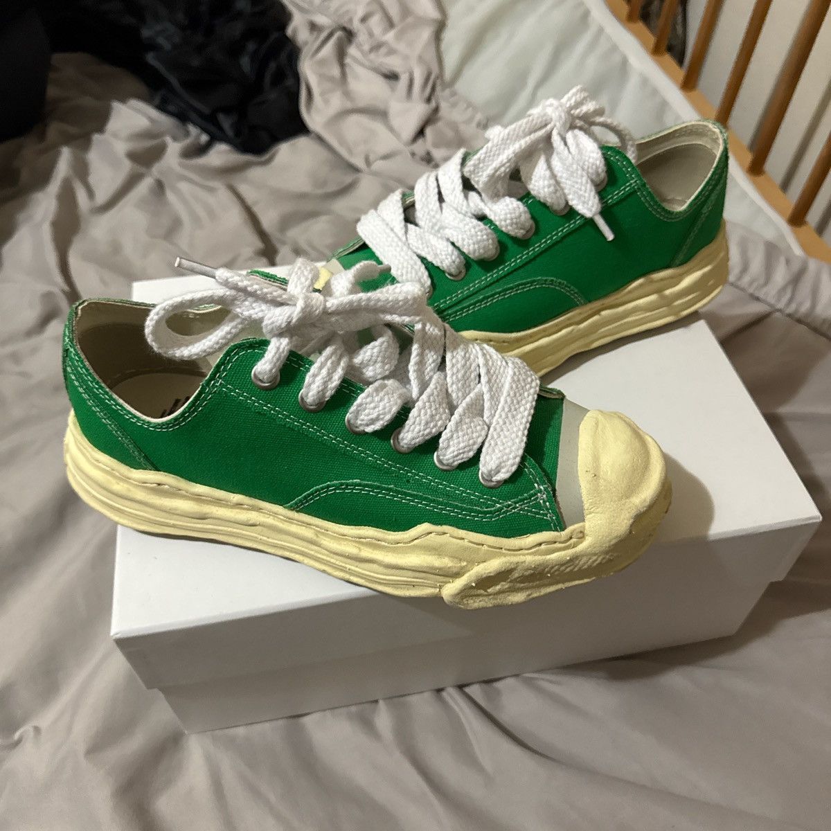 Maison MIHARA YASUHIRO Maison Mihara Hank Green Size US 8 / EU 41 - 1 Thumbnail