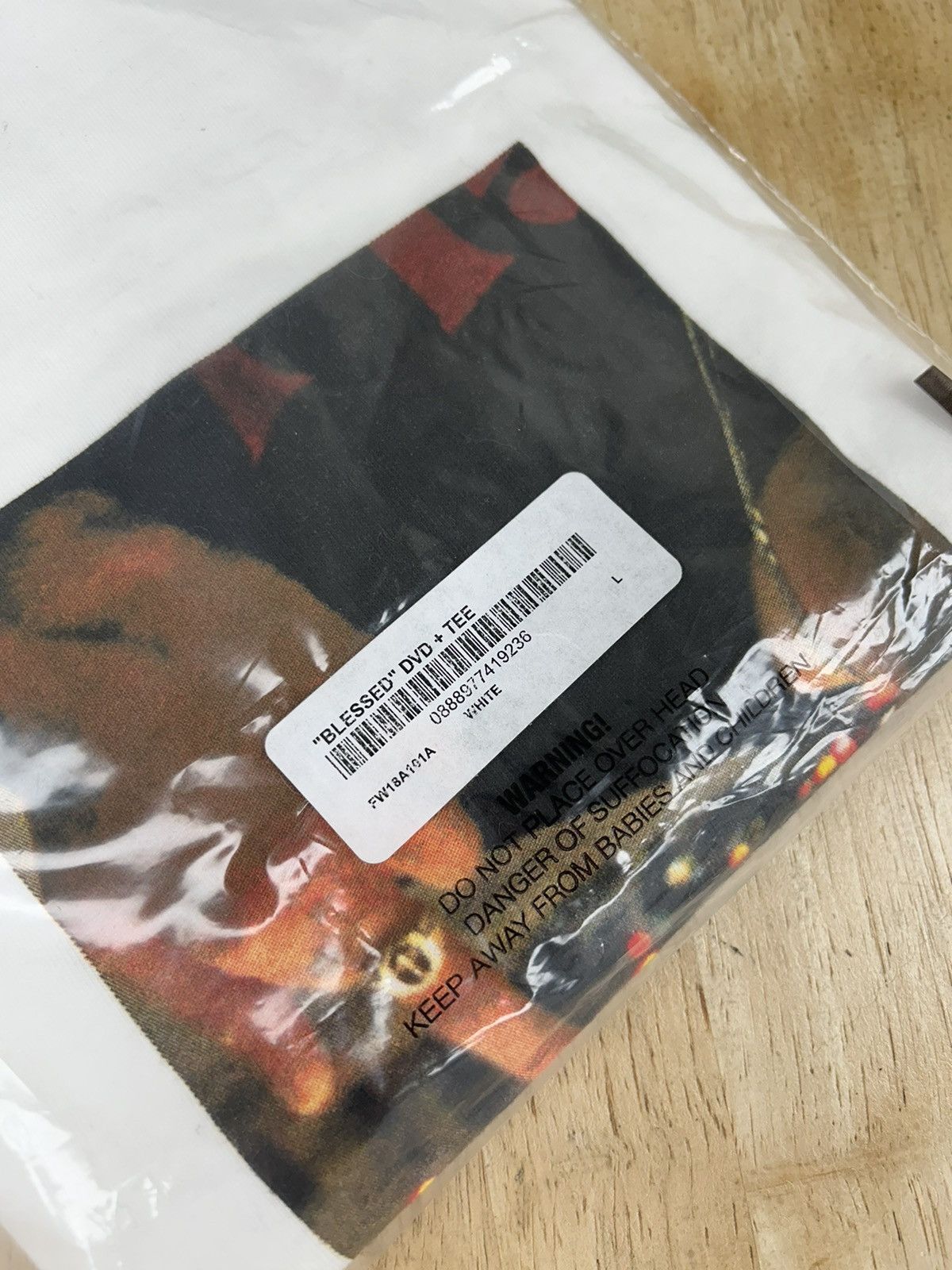 Supreme Supreme “Blessed” Tee White Large FW18 Size US L / EU 52-54 / 3 - 3 Thumbnail