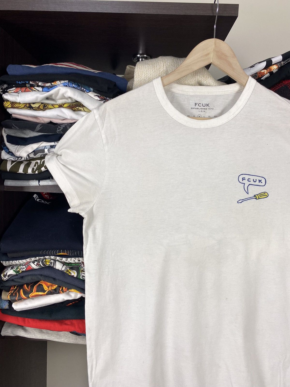 Vintage Fuck Vintage Y2K T-shirt Size US S / EU 44-46 / 1 - 4 Thumbnail
