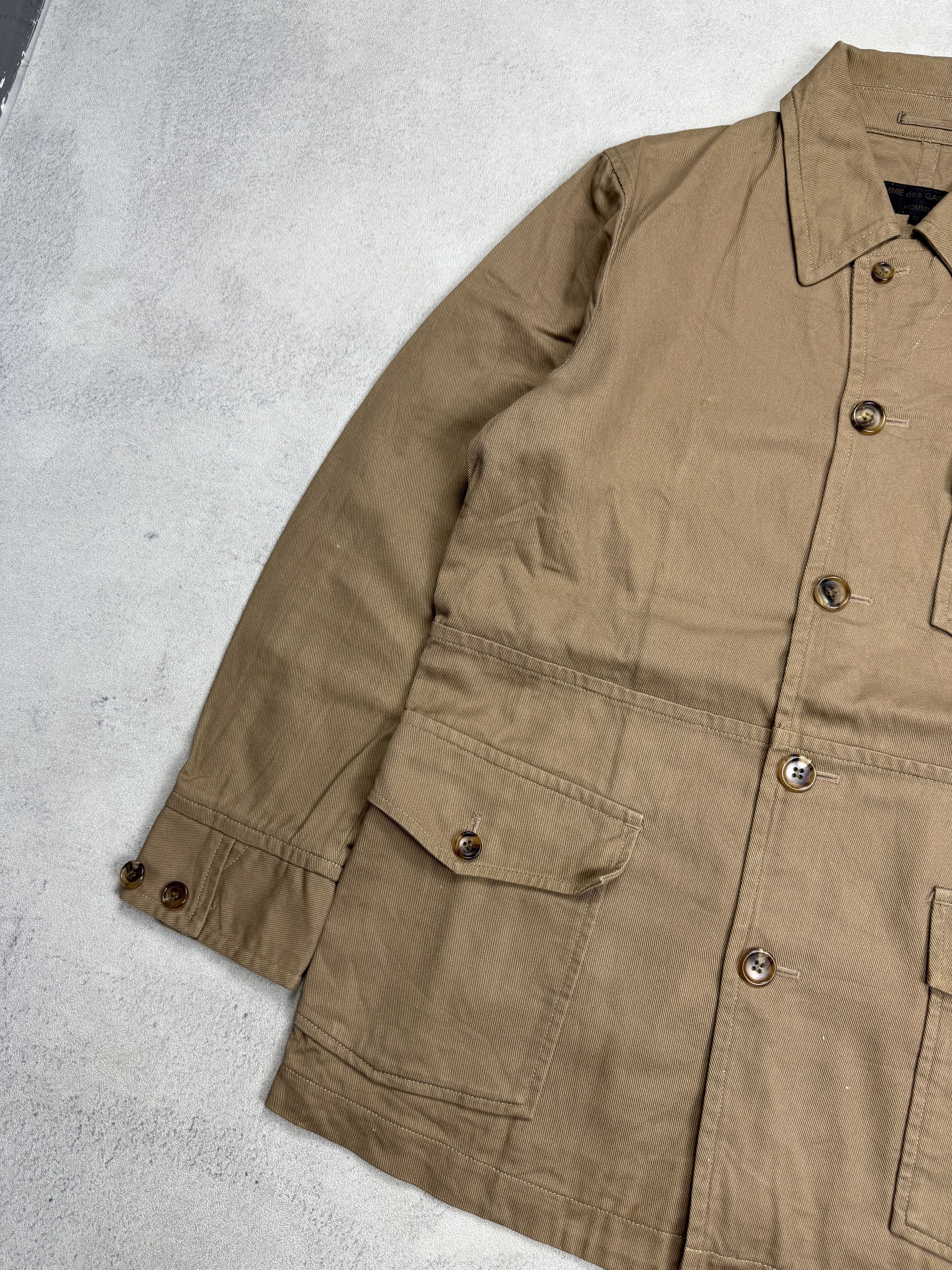 Comme des Garcons Comme des Garcons Homme Utility Chore Canvas Work Jacket Size US M / EU 48-50 / 2 - 3 Thumbnail