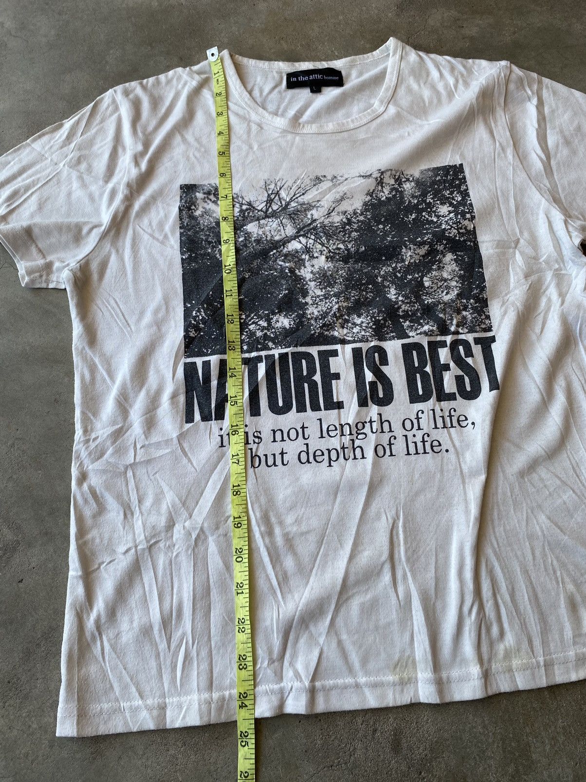 If Six Was Nine × In The Attic × Japanese Brand nature is best in the attic tshirt undefined style Size US M / EU 48-50 / 2 - 7 Thumbnail