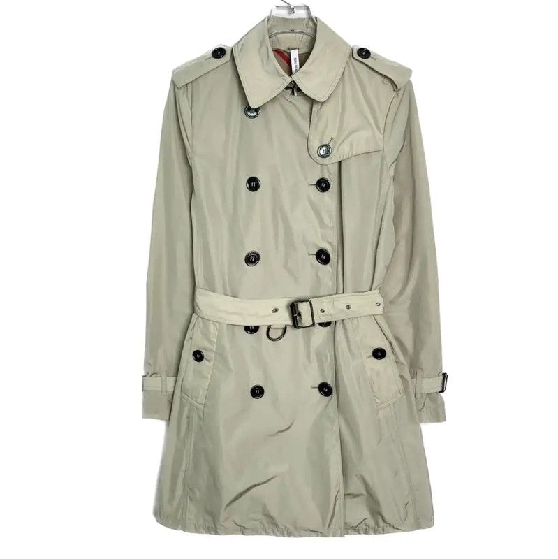 Burberry Burberry Women's Cotton Trench Coat in Khaki Size M / US 6-8 / IT 42-44 - 1 Thumbnail