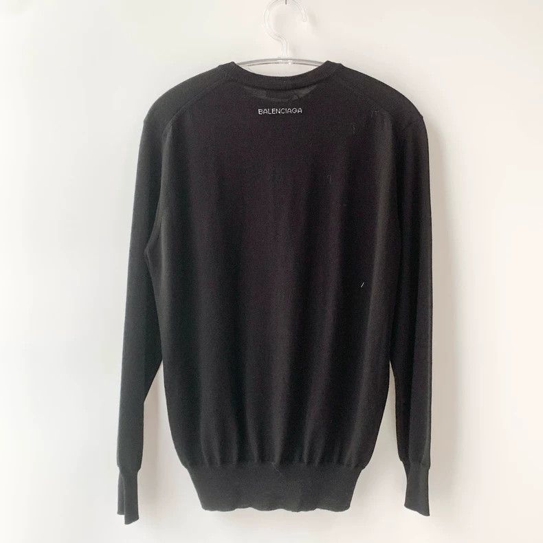 Balenciaga Balenciaga Black Women's Knitwear Size S / US 4 / IT 40 - 2 Thumbnail