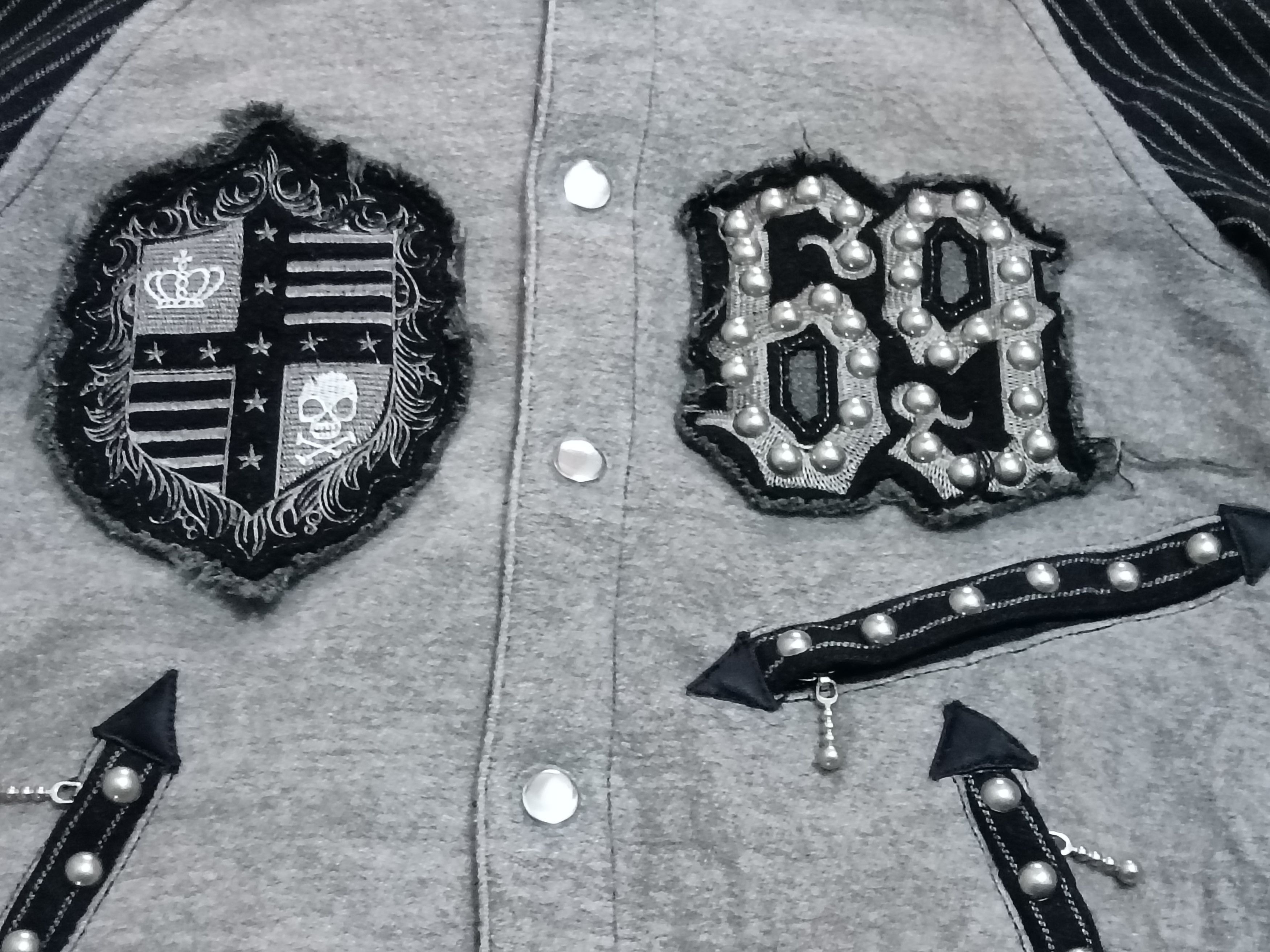 Japanese Brand × Seditionaries ALGONQUINS STUDDED PUNK GOTHIC JACKET Size US M / EU 48-50 / 2 - 2 Thumbnail