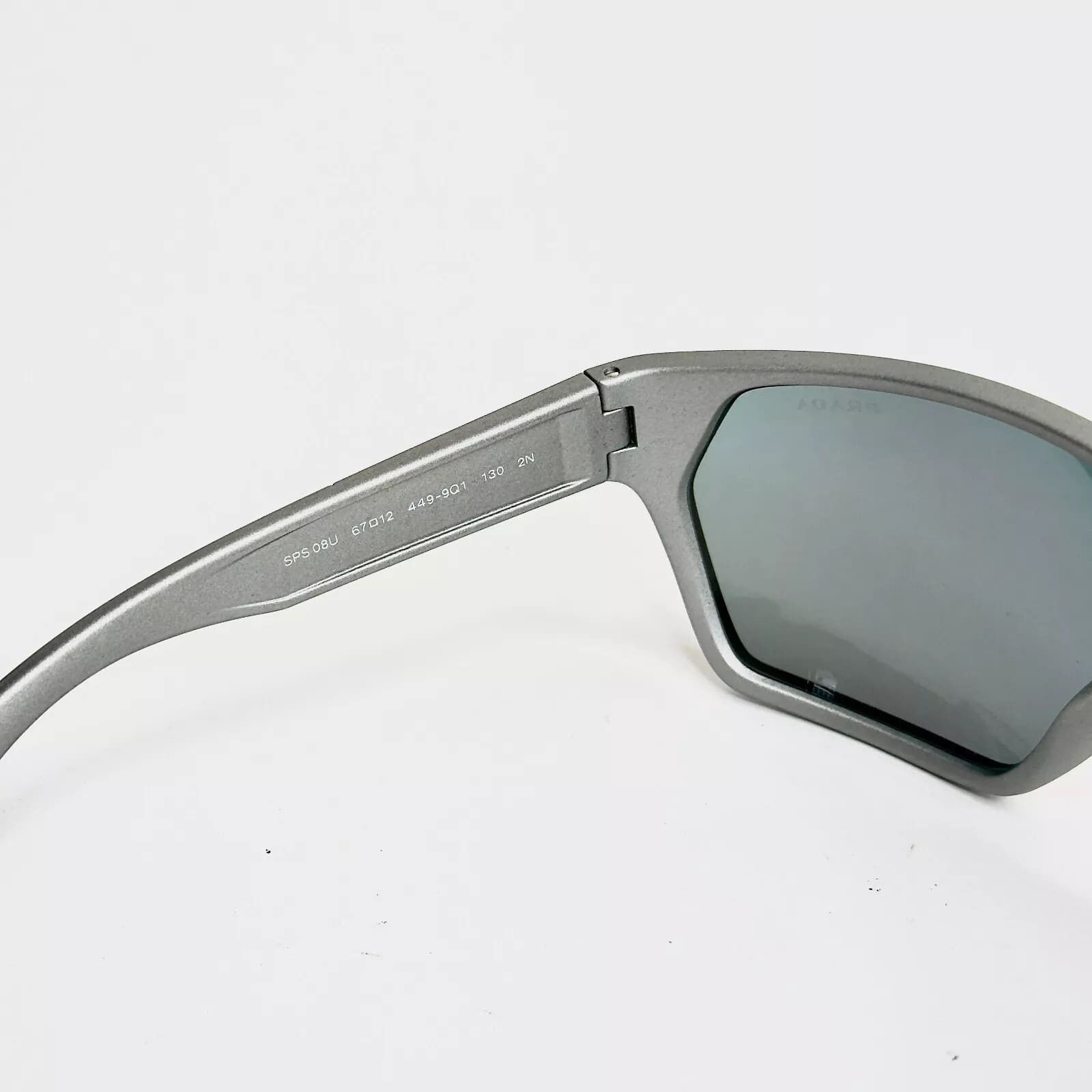 Prada PRADA LINEA ROSSA ACTIVE 08U Silver Sport Sunglasses PS08US Size ONE SIZE - 2 Thumbnail