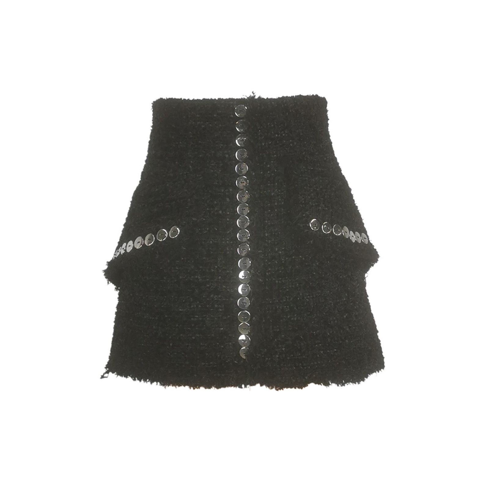 Alexander Wang Alexander Wang Button Tweed Mini Skirt Size 2 Size 26" / US 2 / IT 38 - 1 Thumbnail