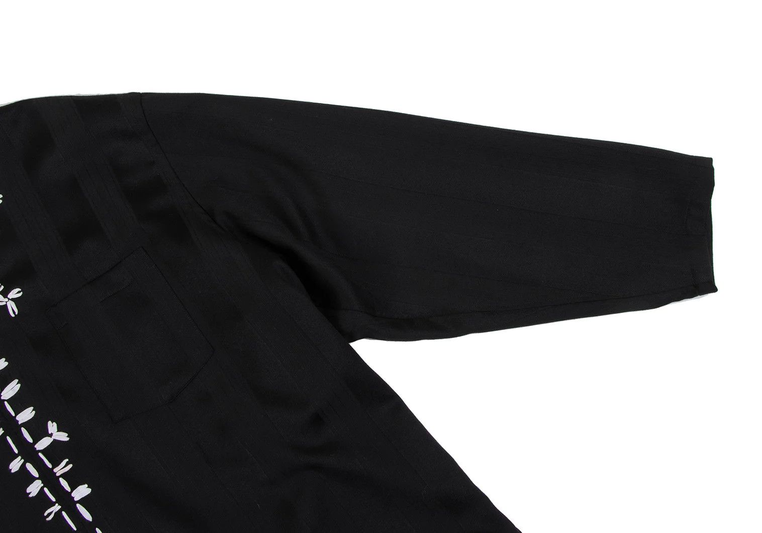 Yohji Yamamoto Yohji Yamamoto Stripe Jacquard V-Neck Top Size US M / EU 48-50 / 2 - 7 Thumbnail